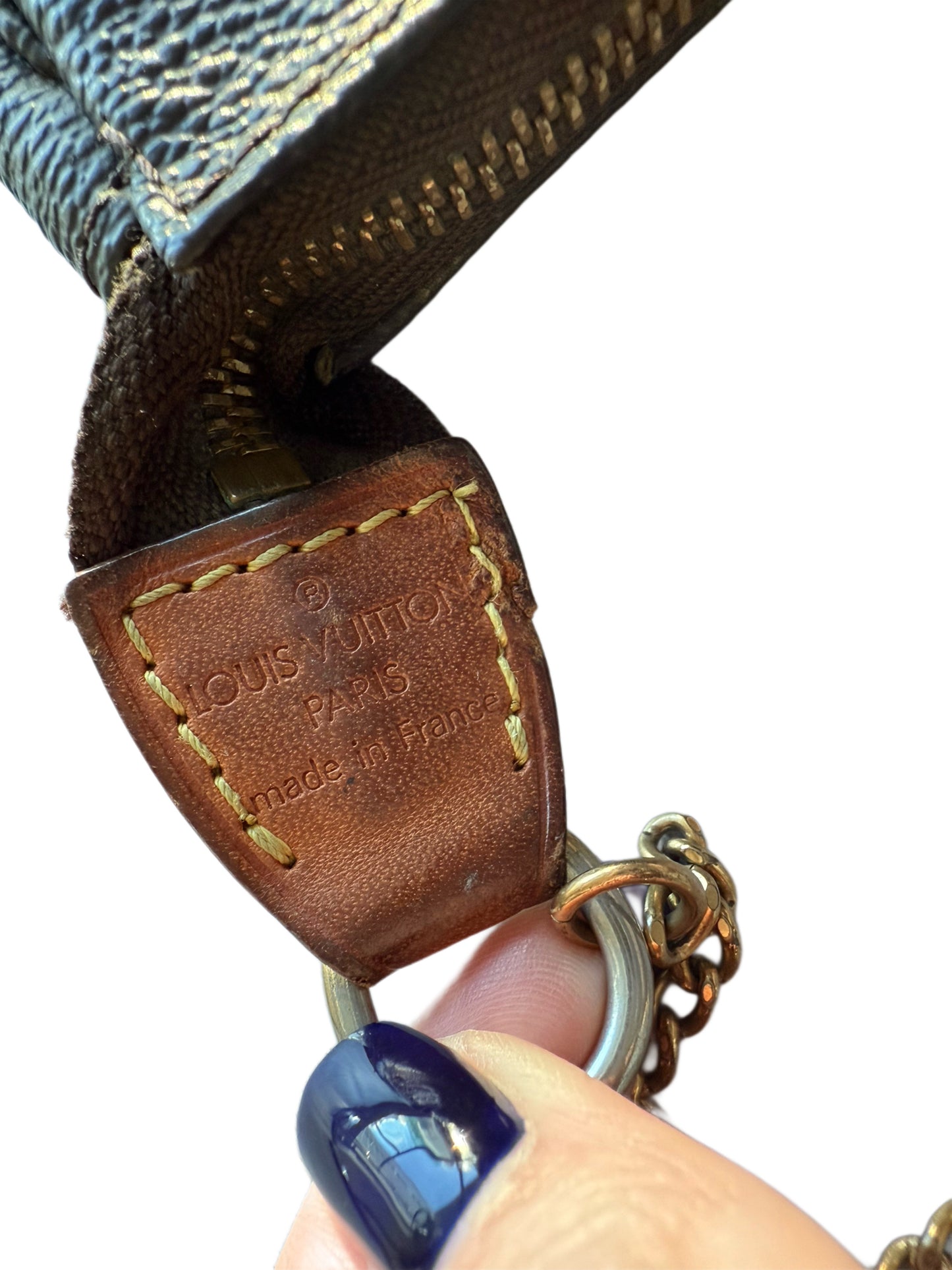 Mini Louis Vuitton Bag on Chain