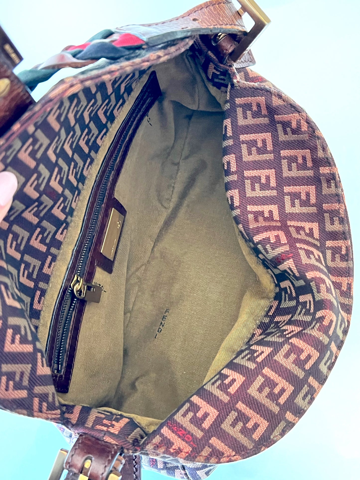 Maroon Fendi Baguette (SOLD)