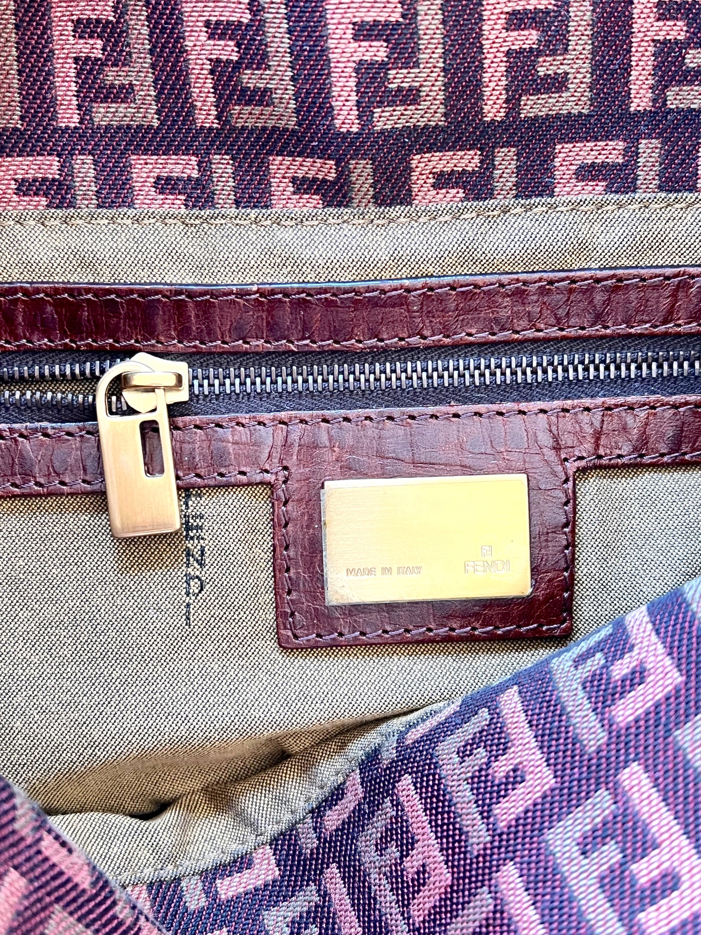 Maroon Fendi Baguette (SOLD)