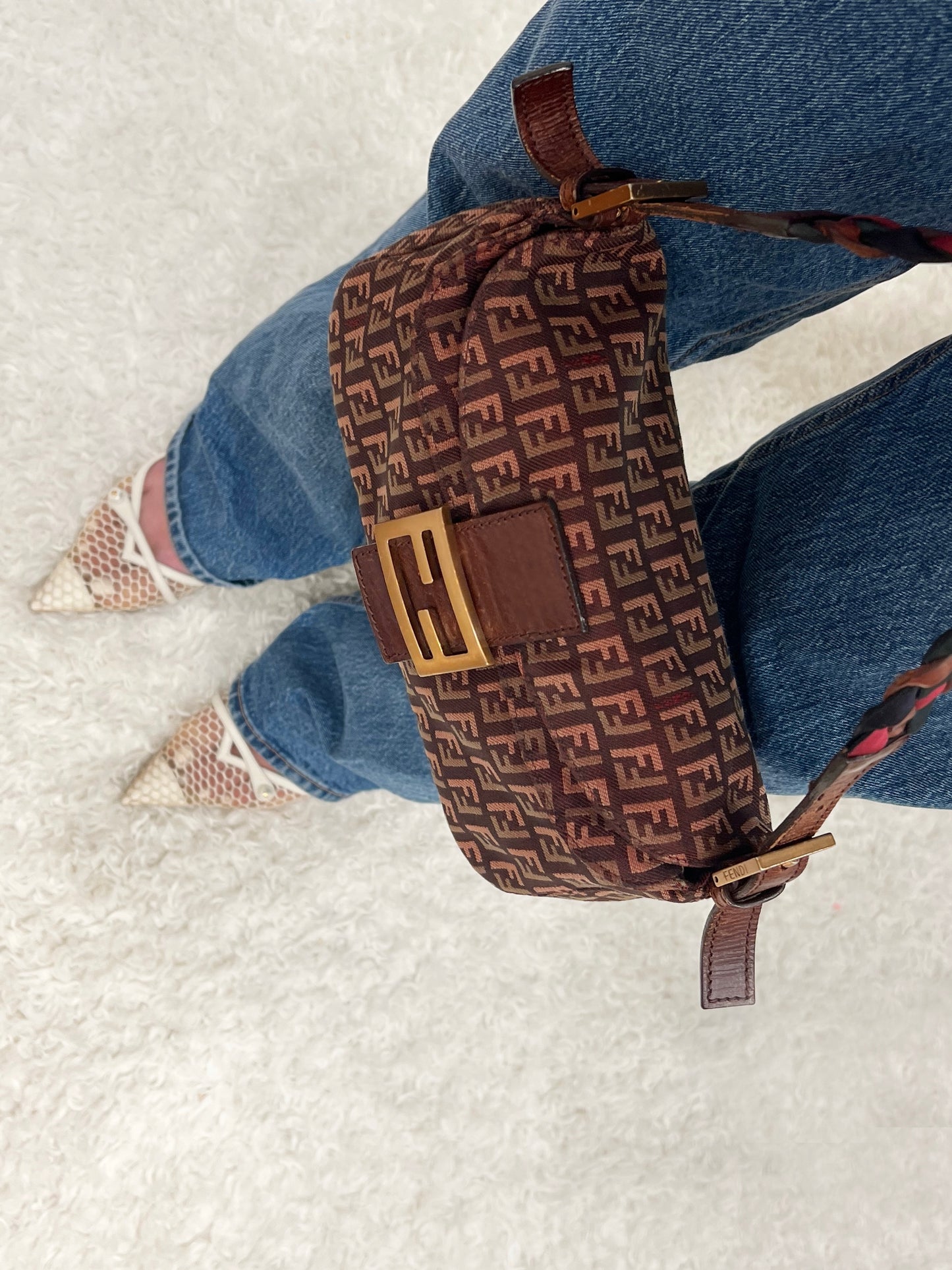 Maroon Fendi Baguette (SOLD)