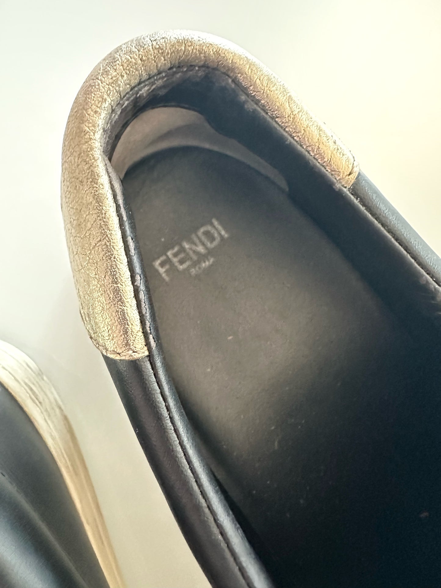 Fendi Logo Sneakers (37.5 EU)