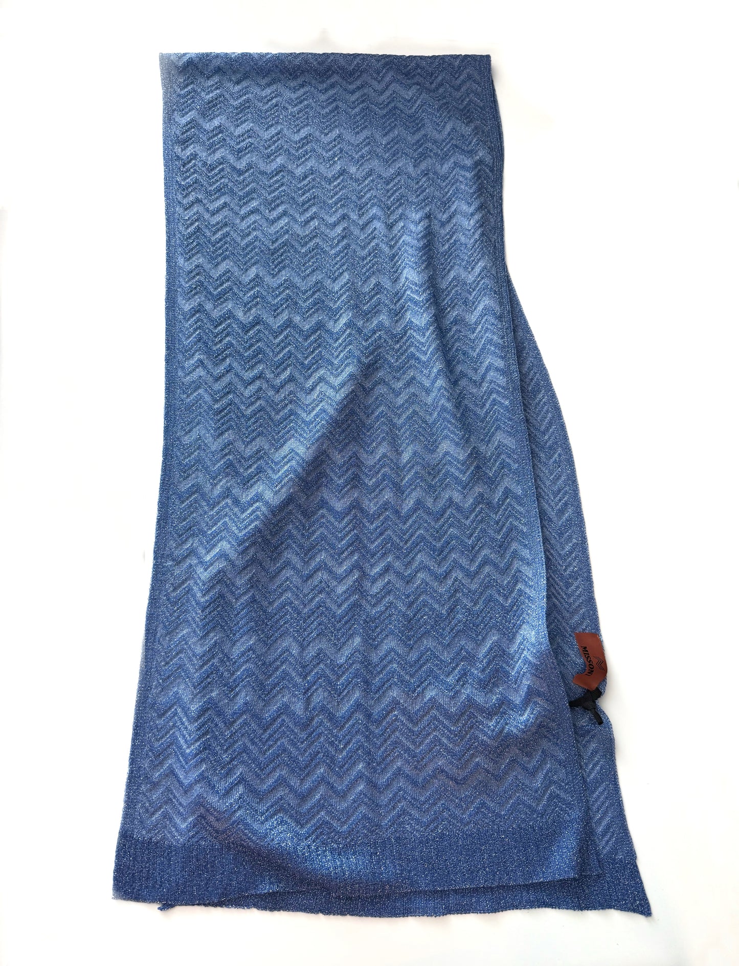 Blue Missoni Scarf Wrap