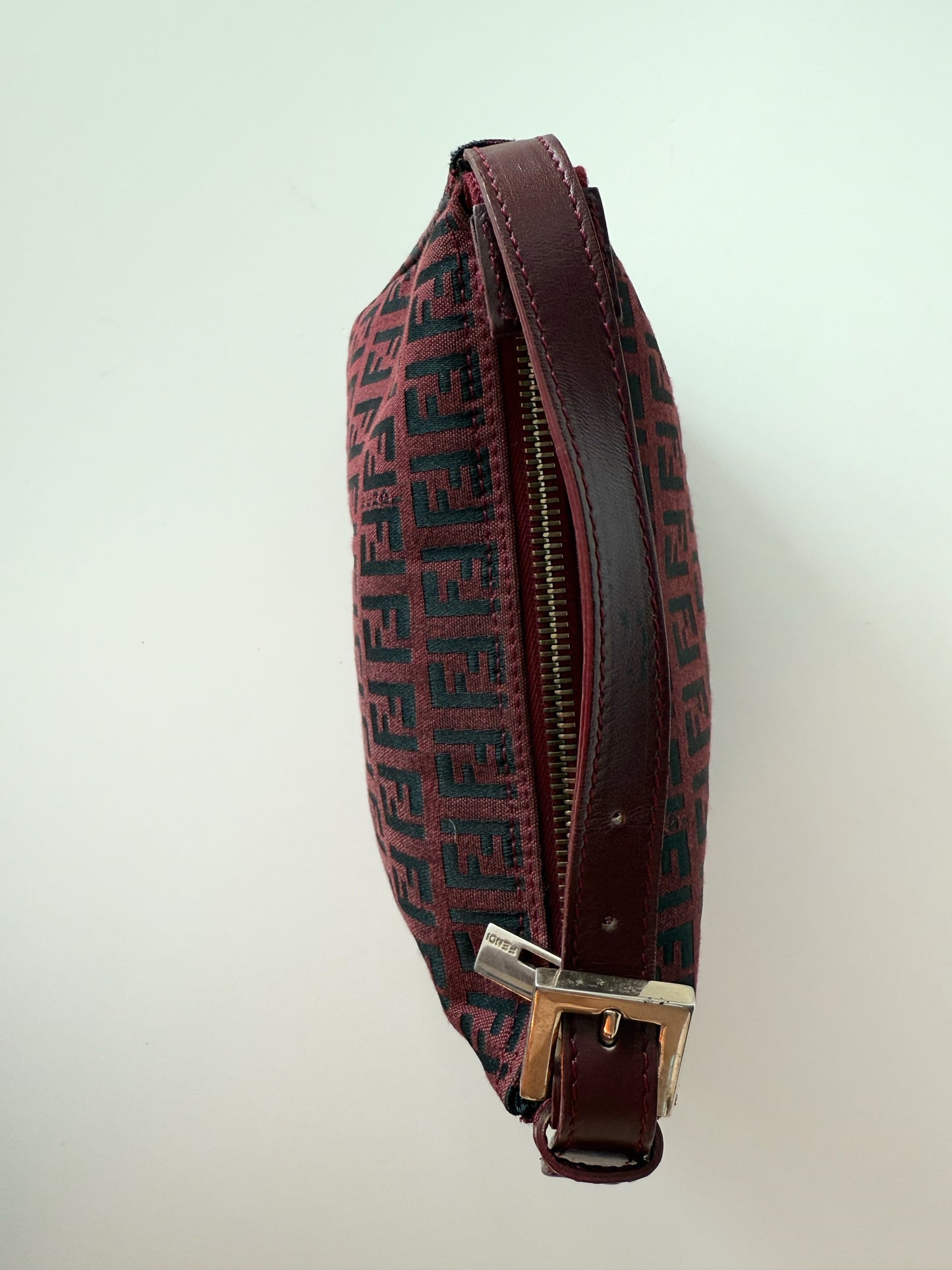 Maroon Fendi Handbag