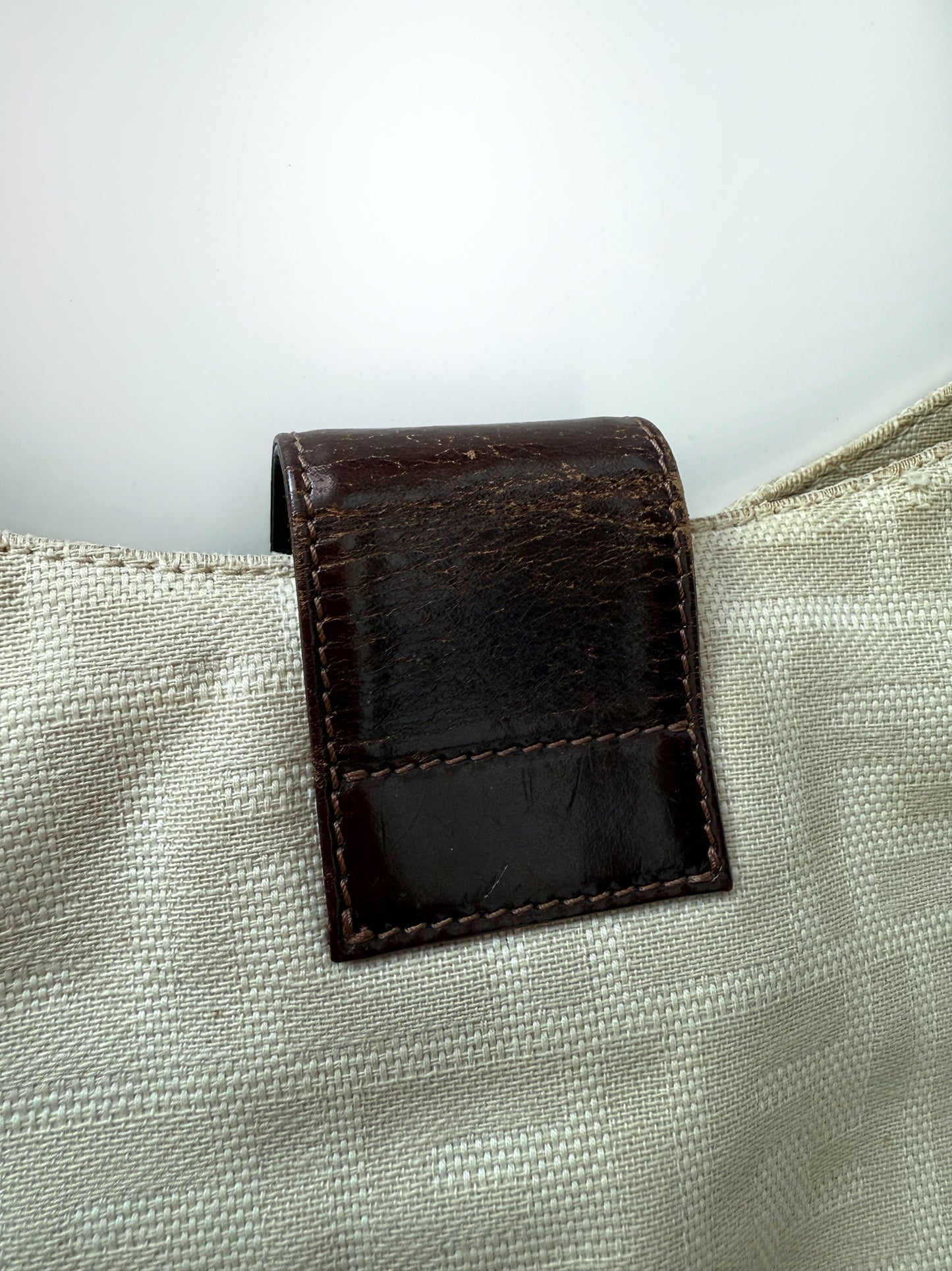 Beige Fendi Mama Baguette
