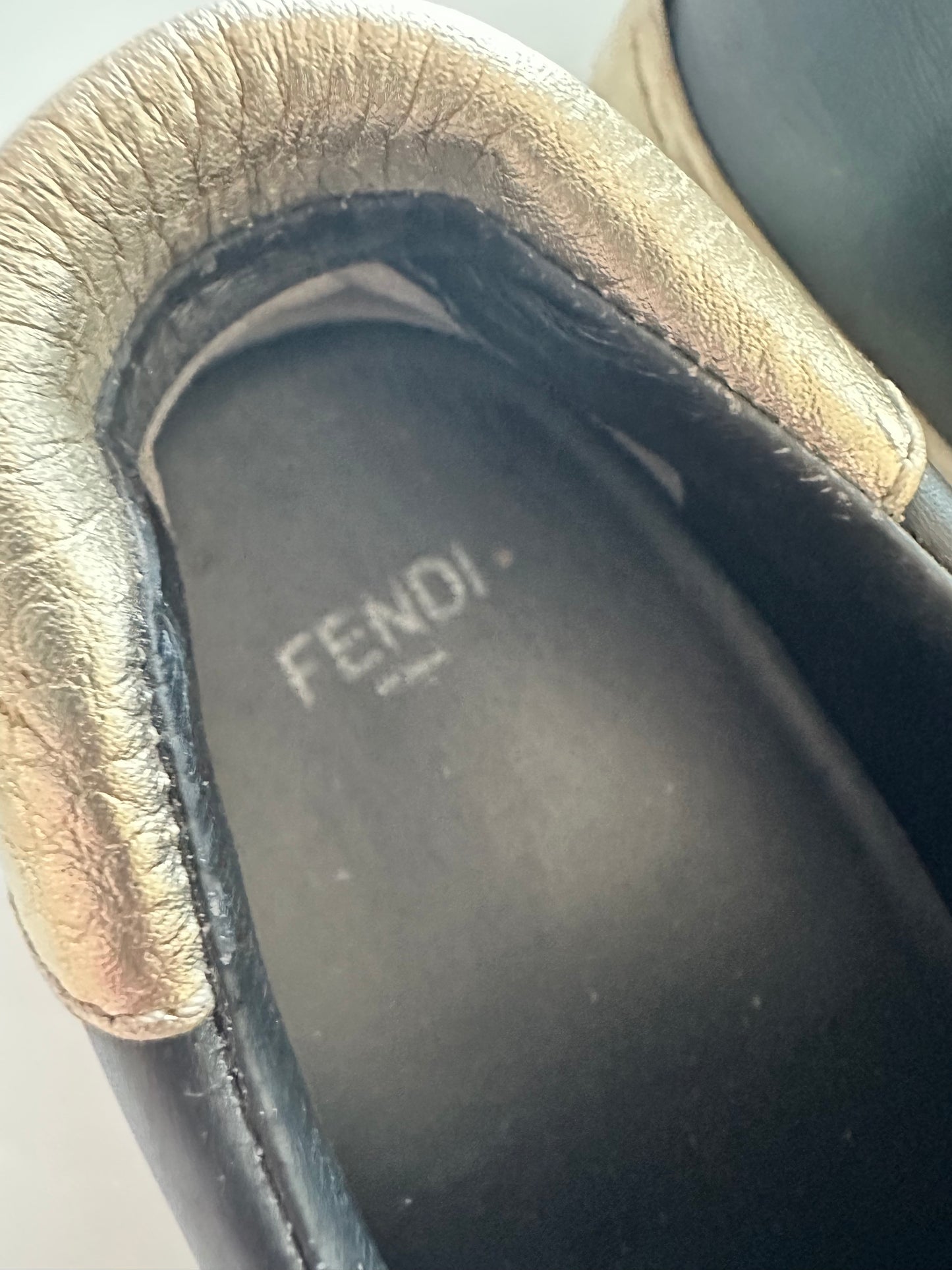 Fendi Logo Sneakers (37.5 EU)