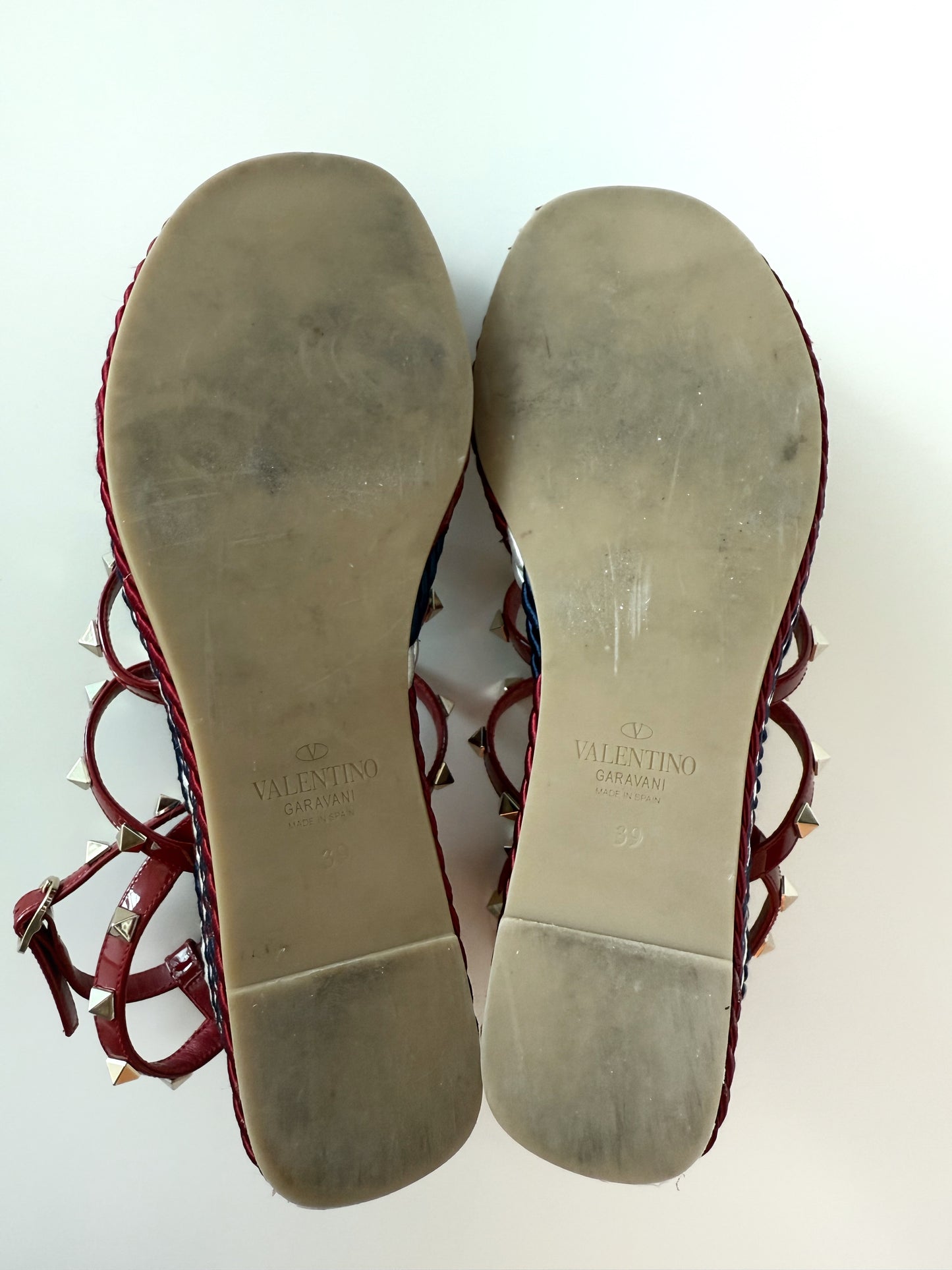 Valentino Garavani Stud Wedges (Size 39)