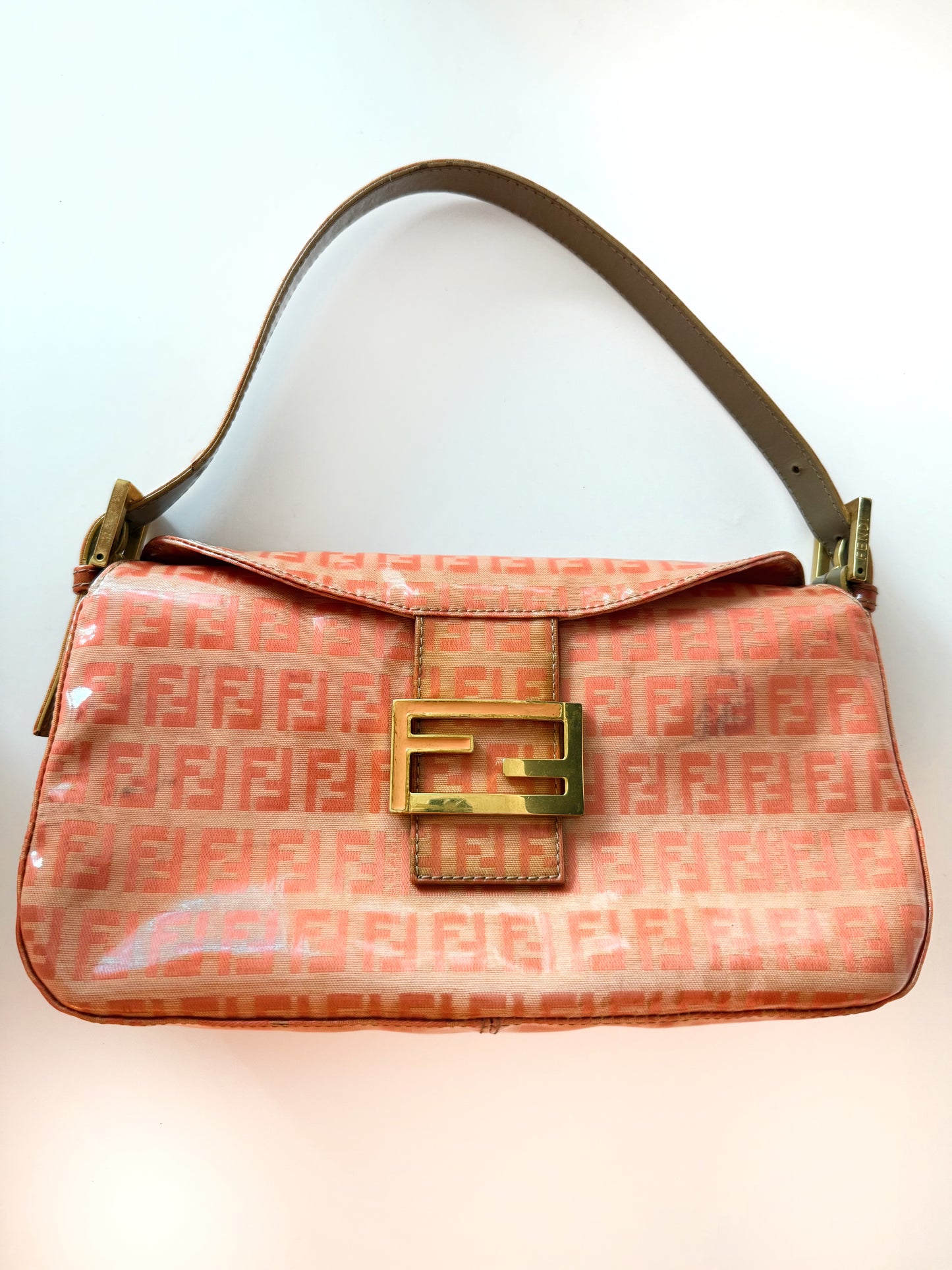 Orange Fendi Baguette