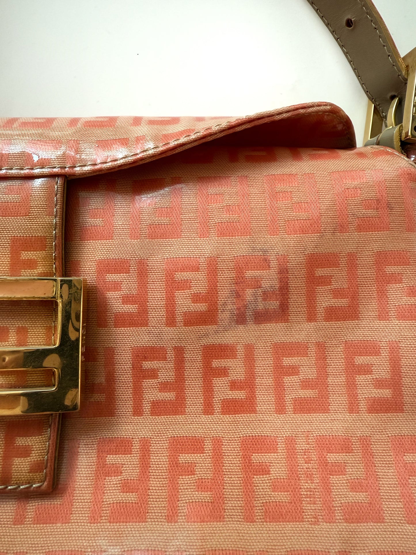 Orange Fendi Baguette