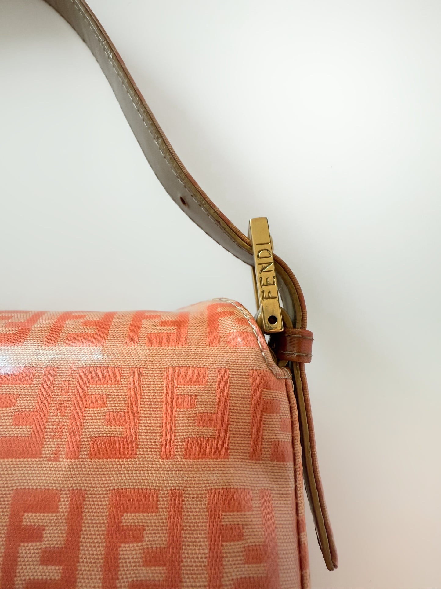 Orange Fendi Baguette