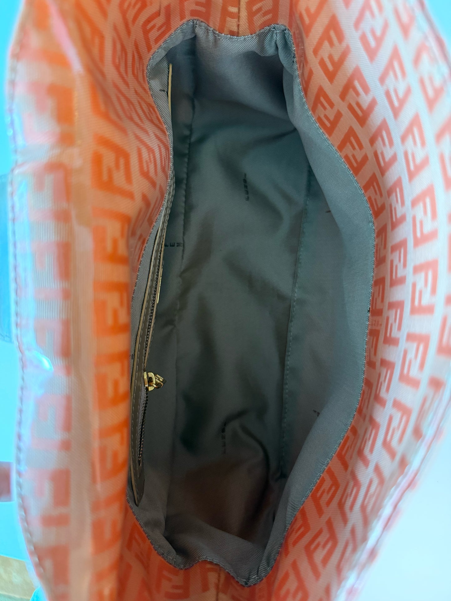 Orange Fendi Baguette