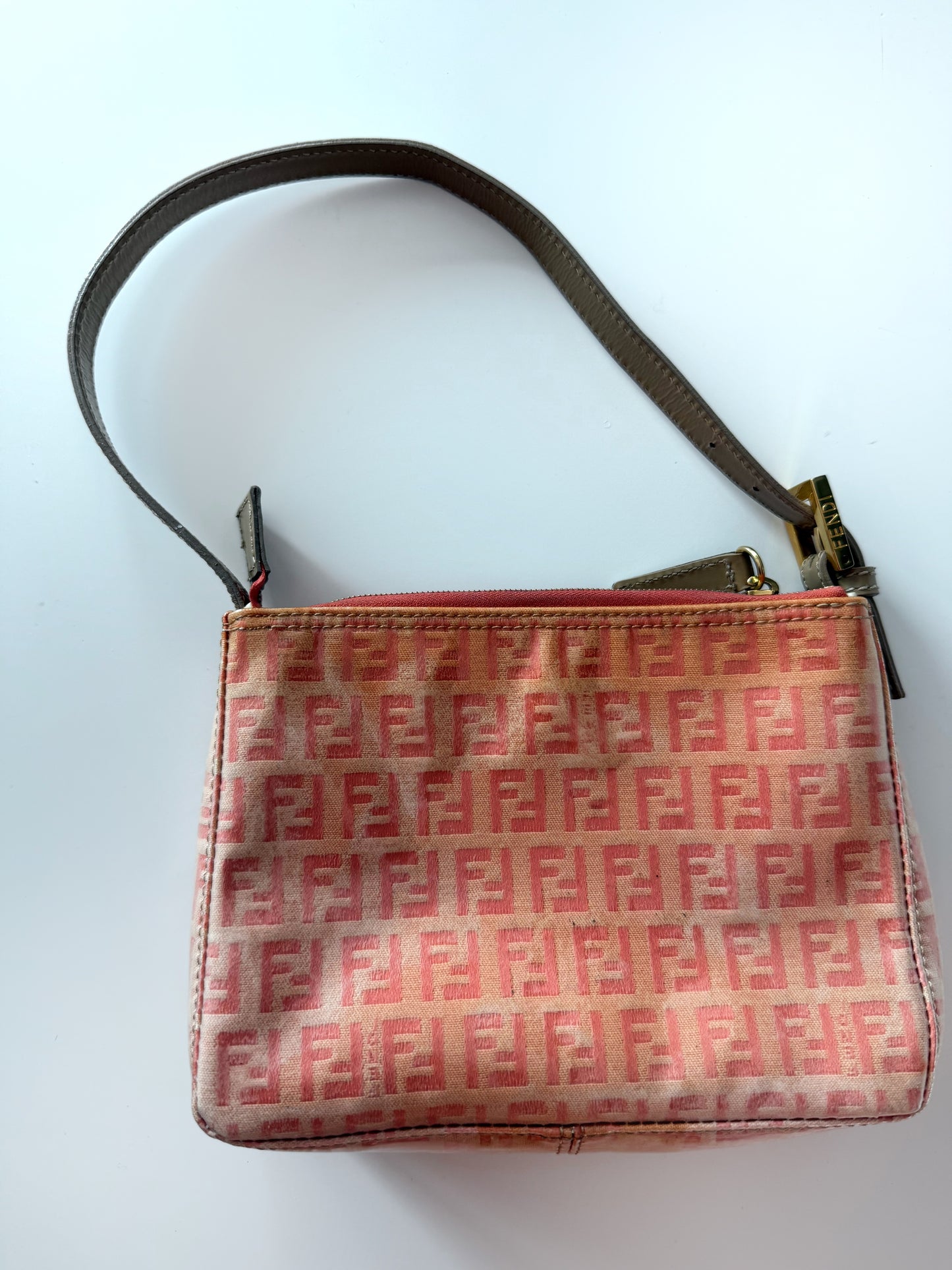 Orange Fendi Monogram Bag