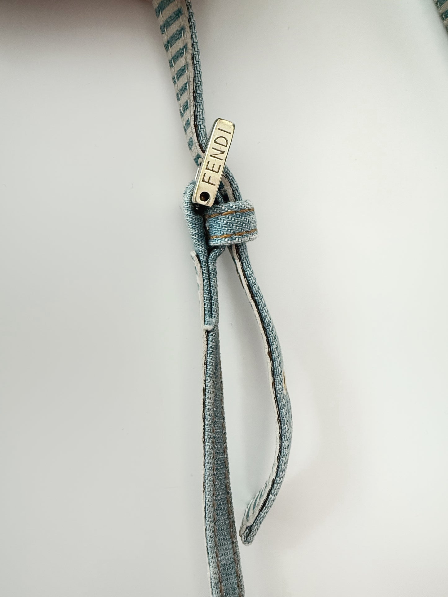 Denim Fendi Monogram Bag