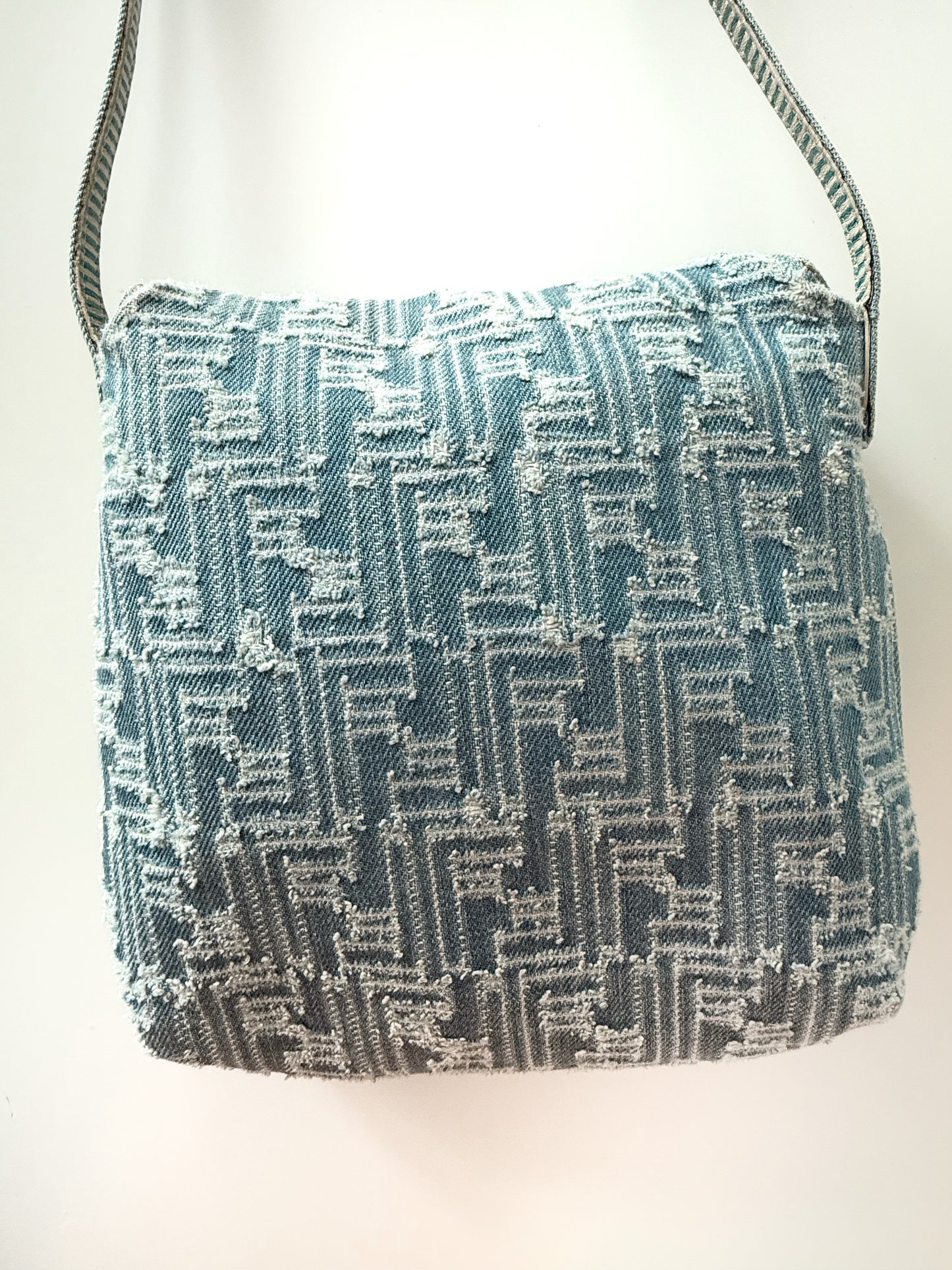Denim Fendi Monogram Bag