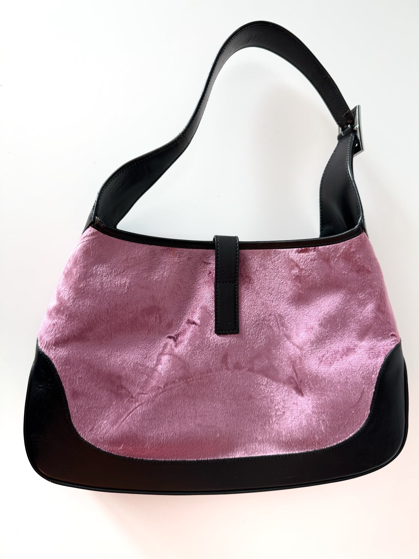 Velvet Pink Gucci Jackie
