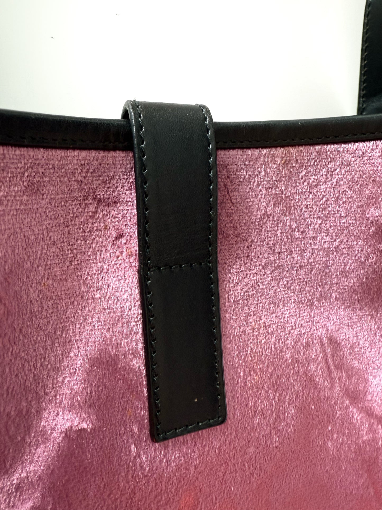 Velvet Pink Gucci Jackie