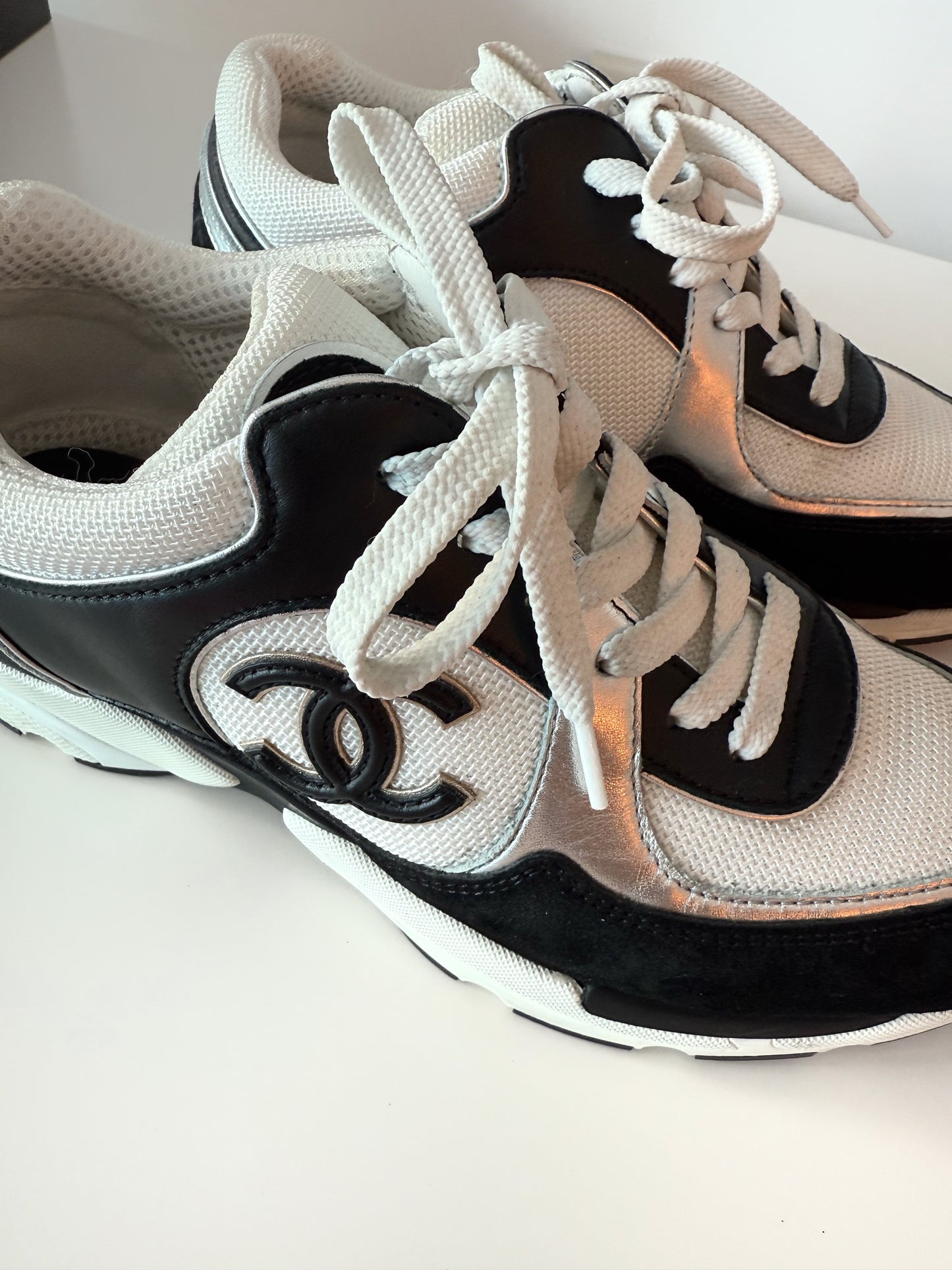 Chanel sneakers (Size 38.5)