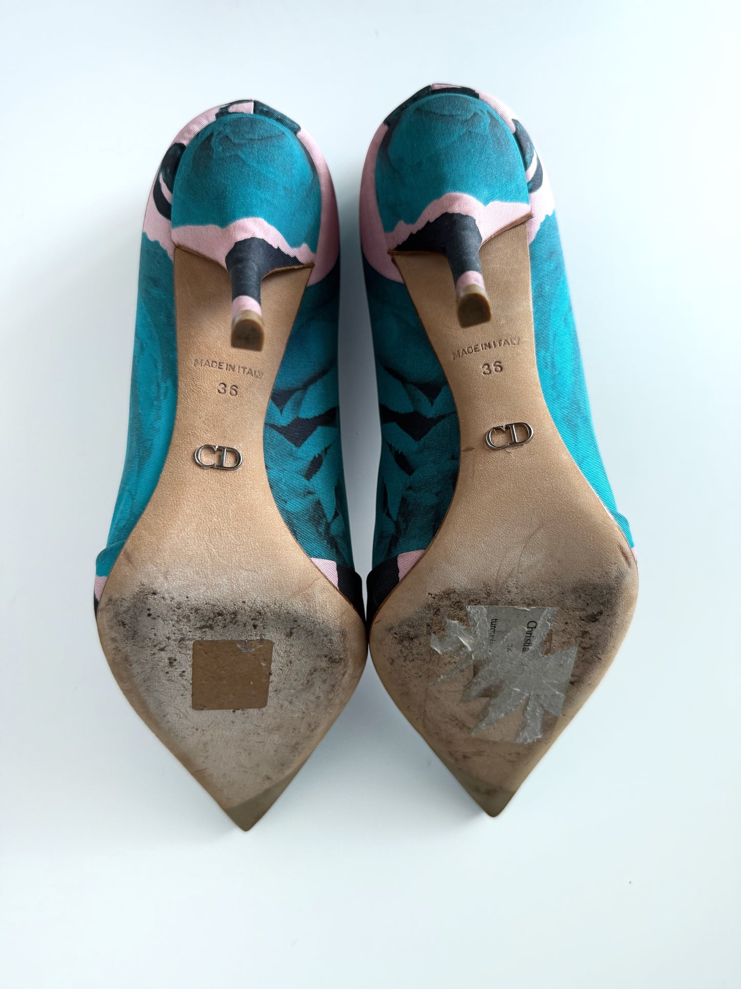Floral Dior Pumps (36 EU)