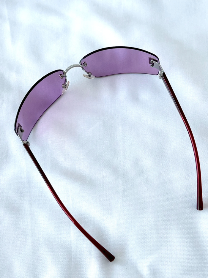 Pink Vintage Chanel Sunglasses