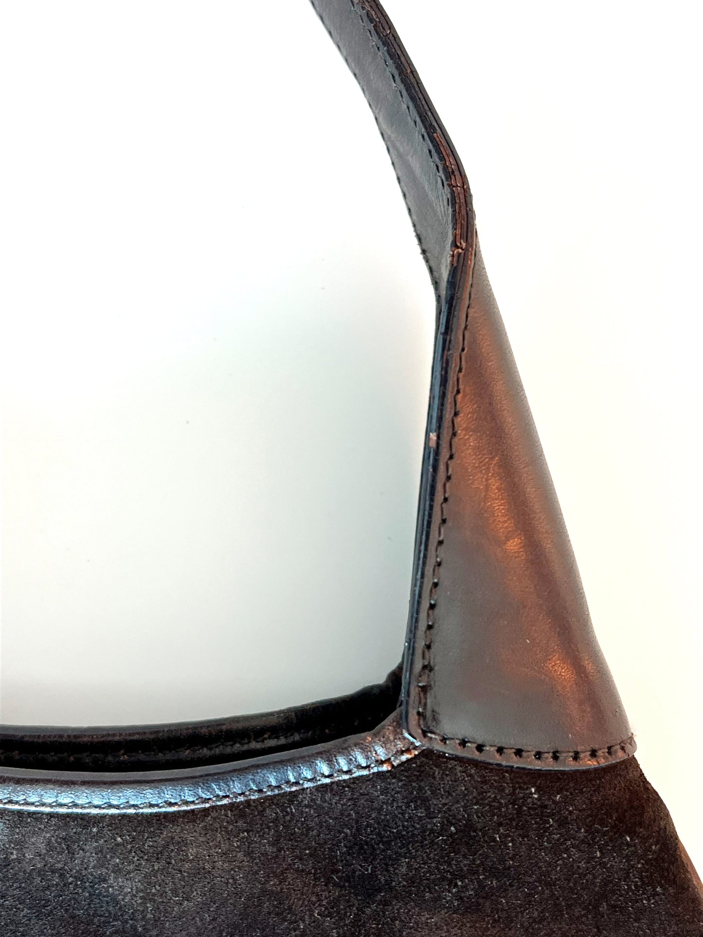 Chocolate Brown Suede Gucci Jackie (SOLD)
