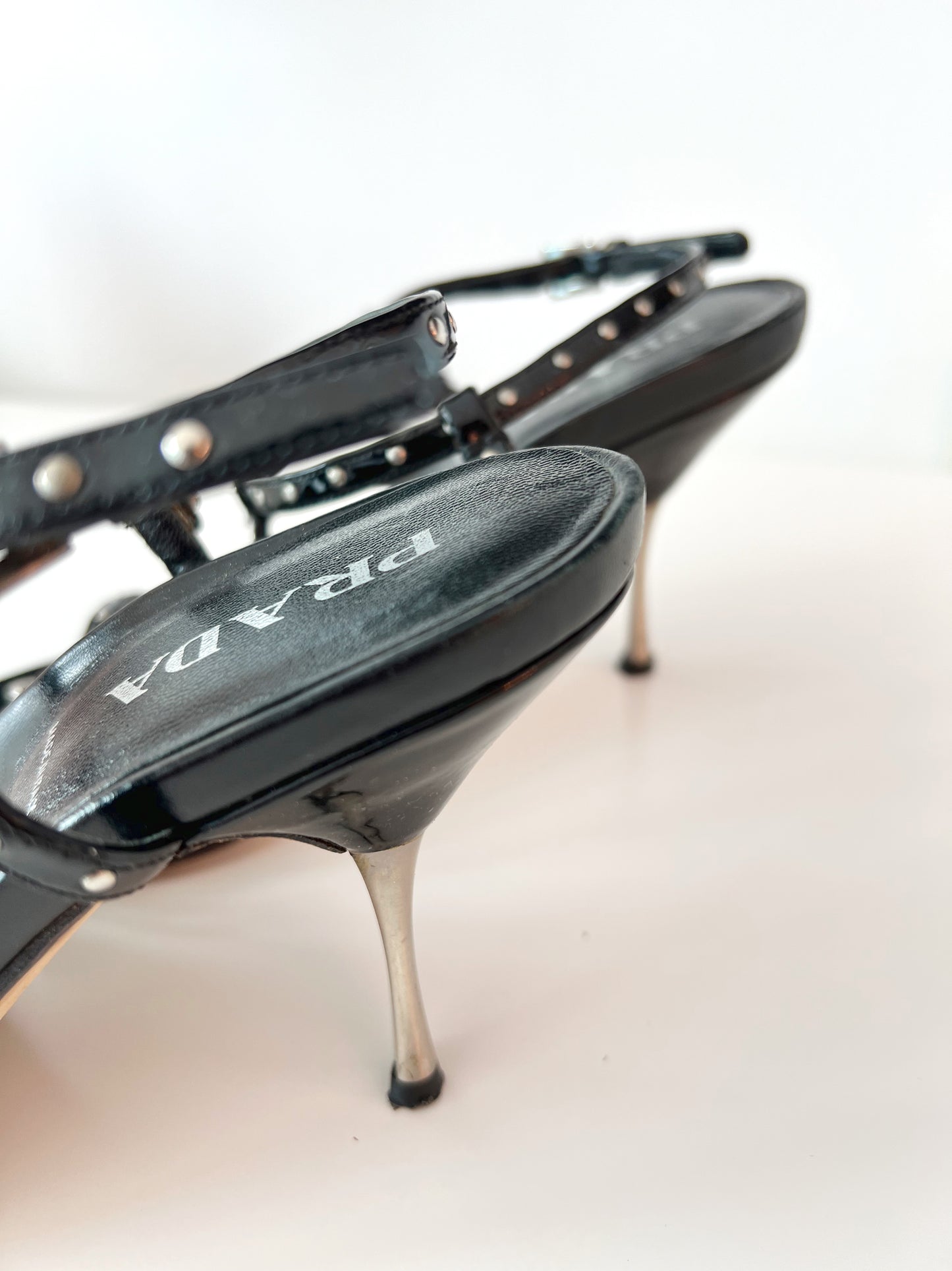 Strappy Prada Heels (Size 35)