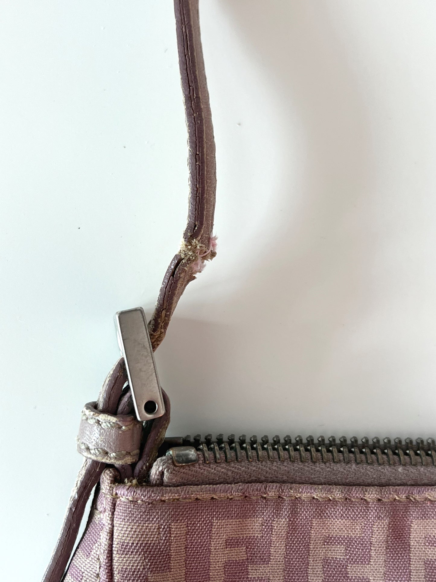 Pink Fendi Shoulder Bag