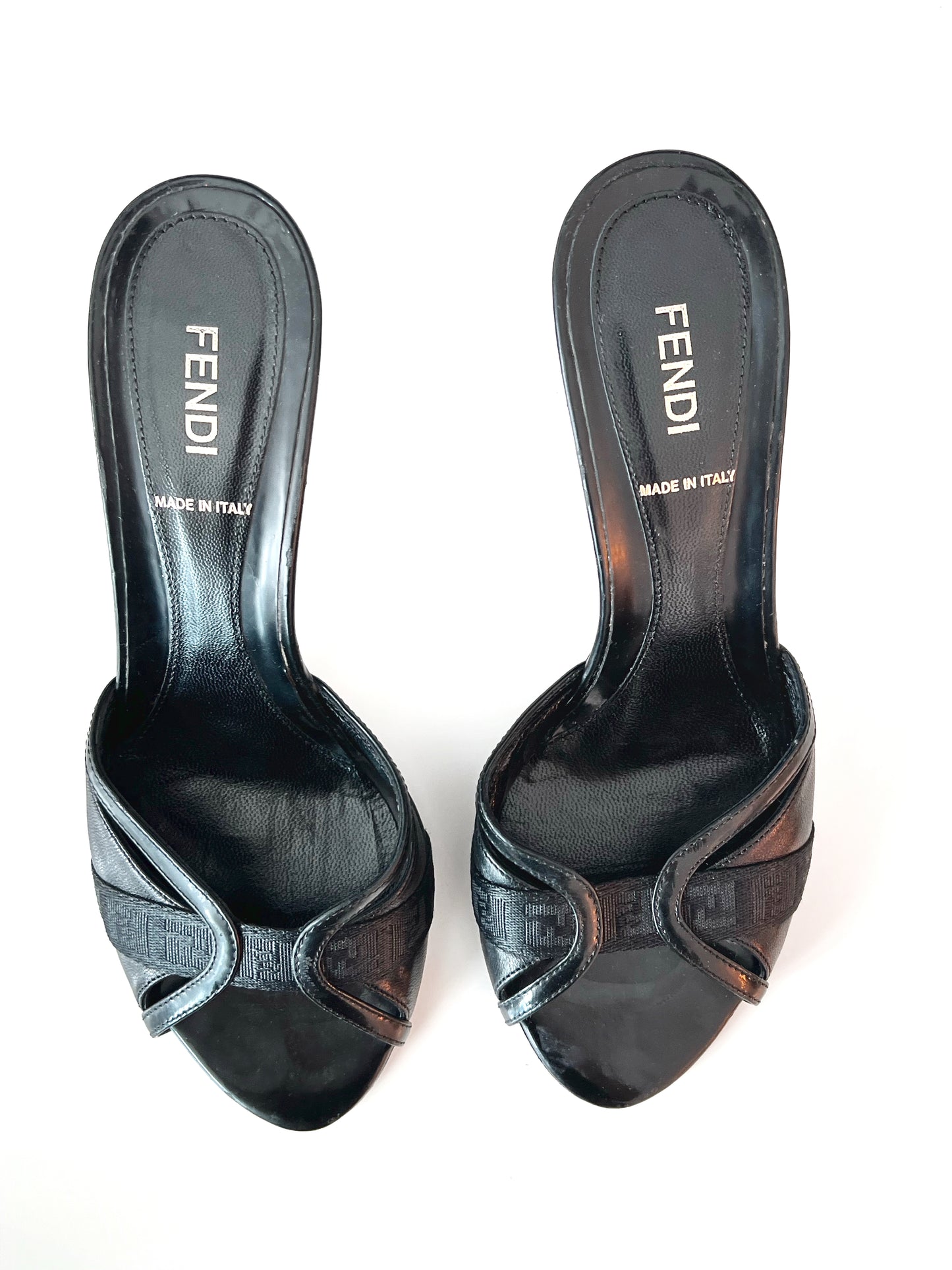 Fendi Monogram Heels (Size 36.5) (SOLD)