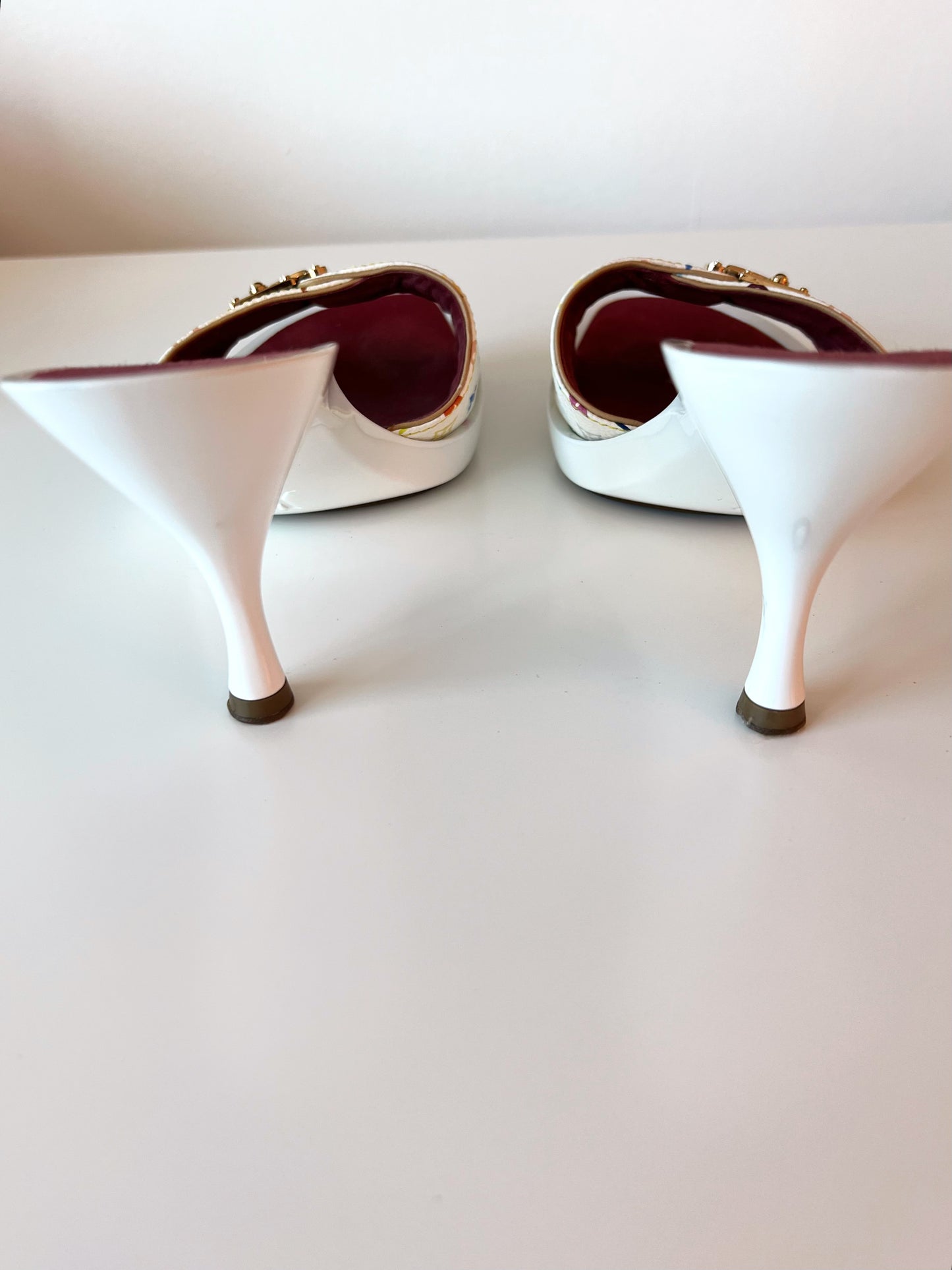 Louis Vuitton Multi-Color Mules (35)