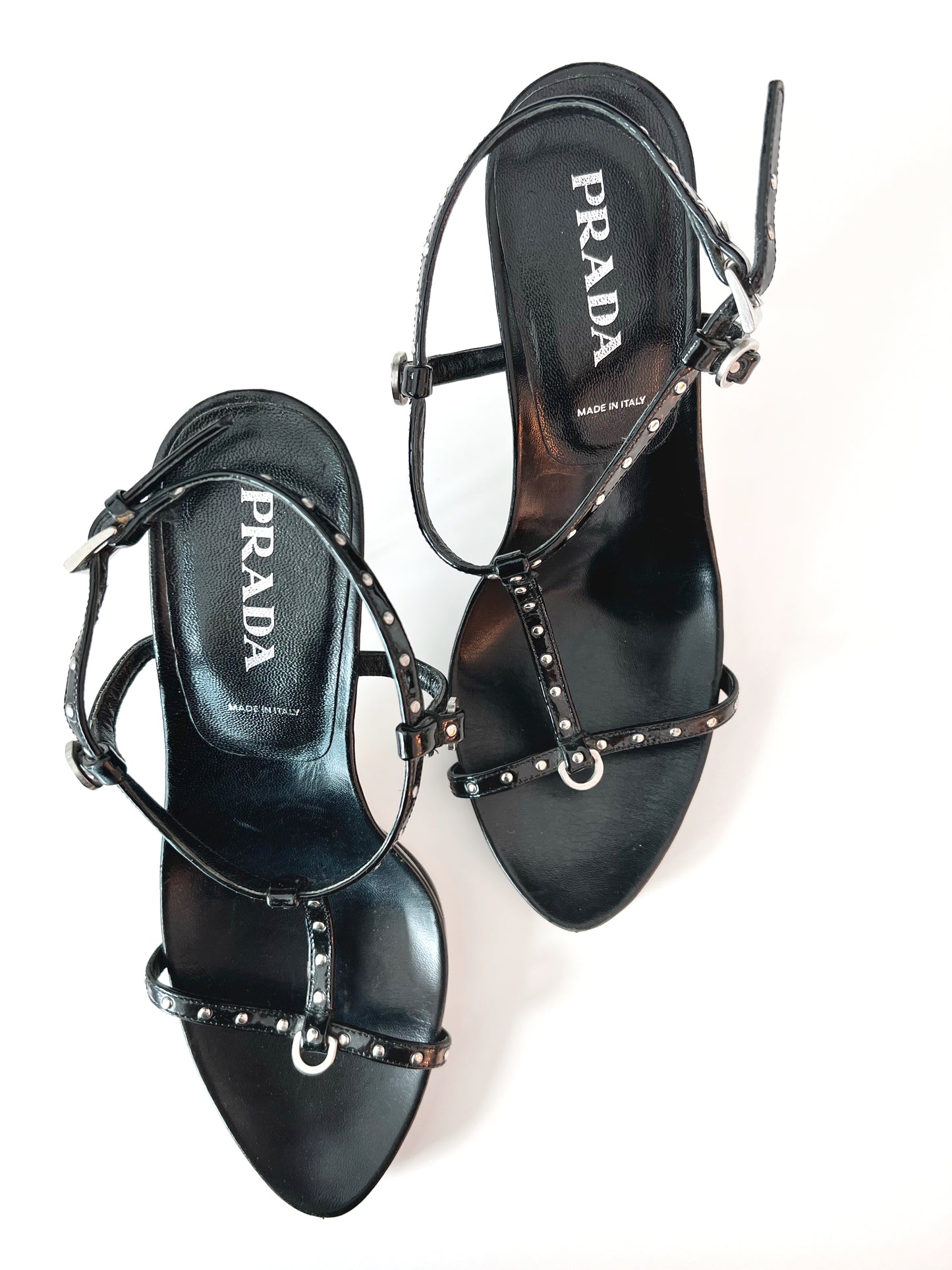 Strappy Prada Heels (Size 35)