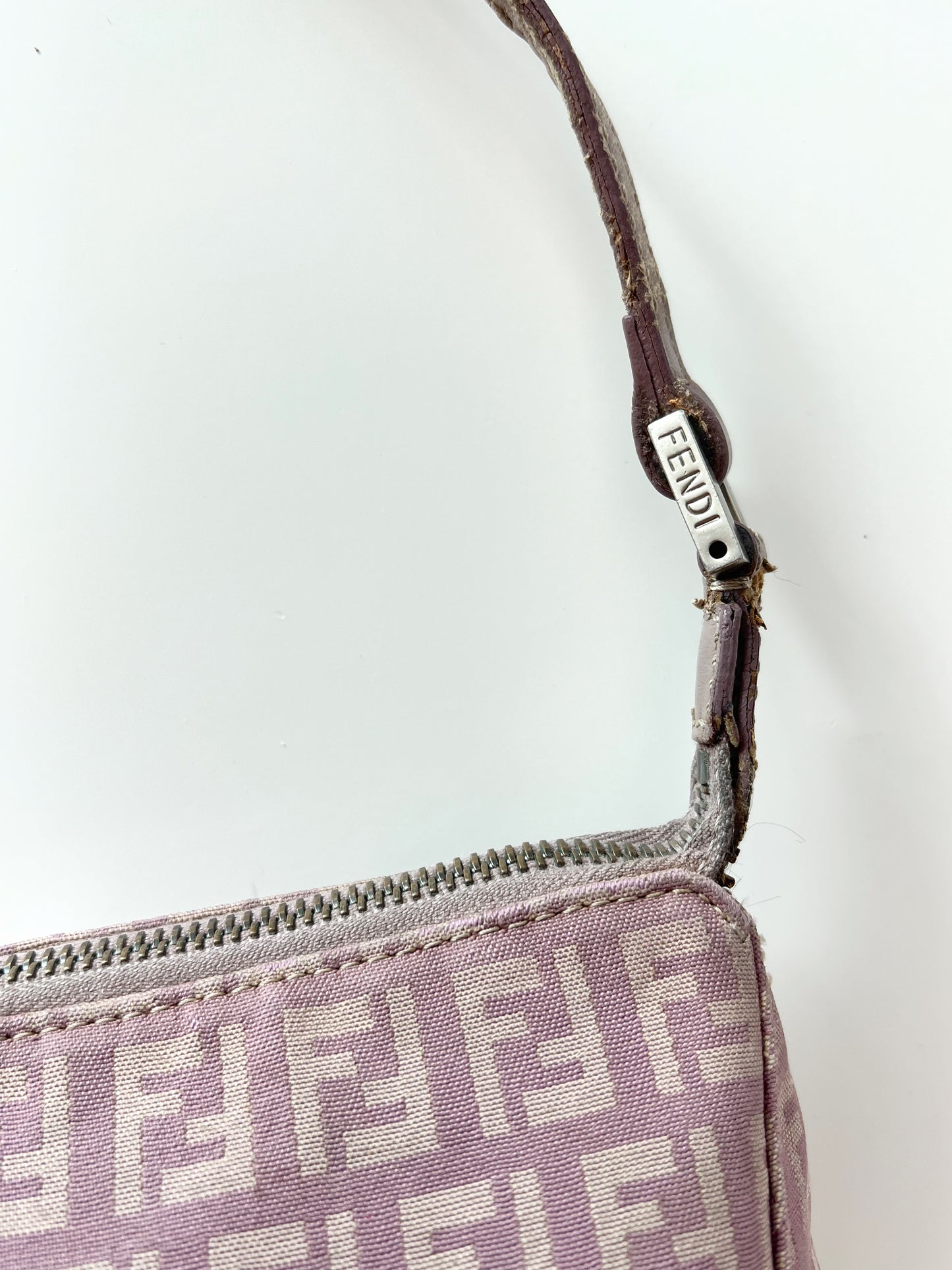 Pink Fendi Shoulder Bag