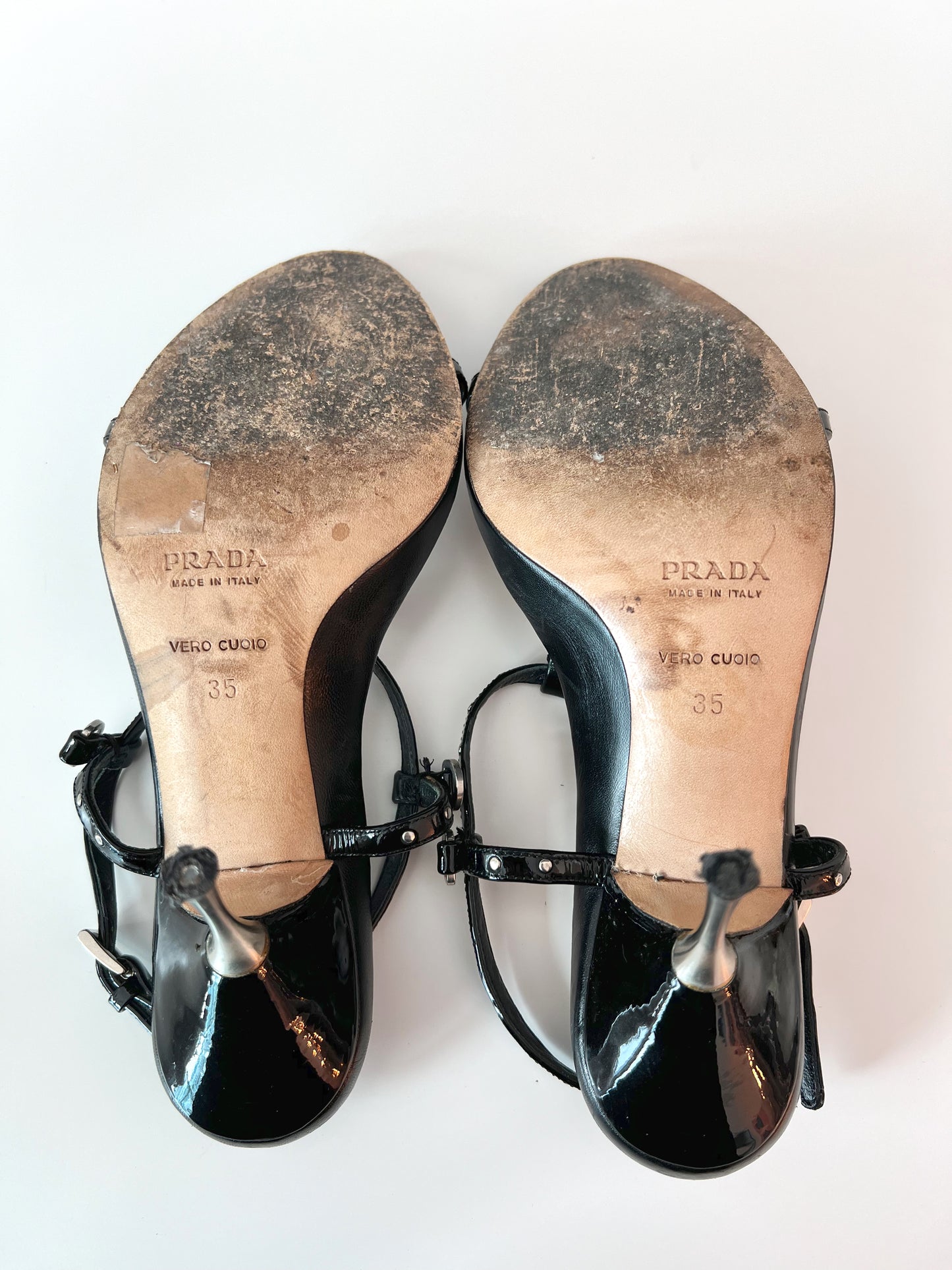 Strappy Prada Heels (Size 35)