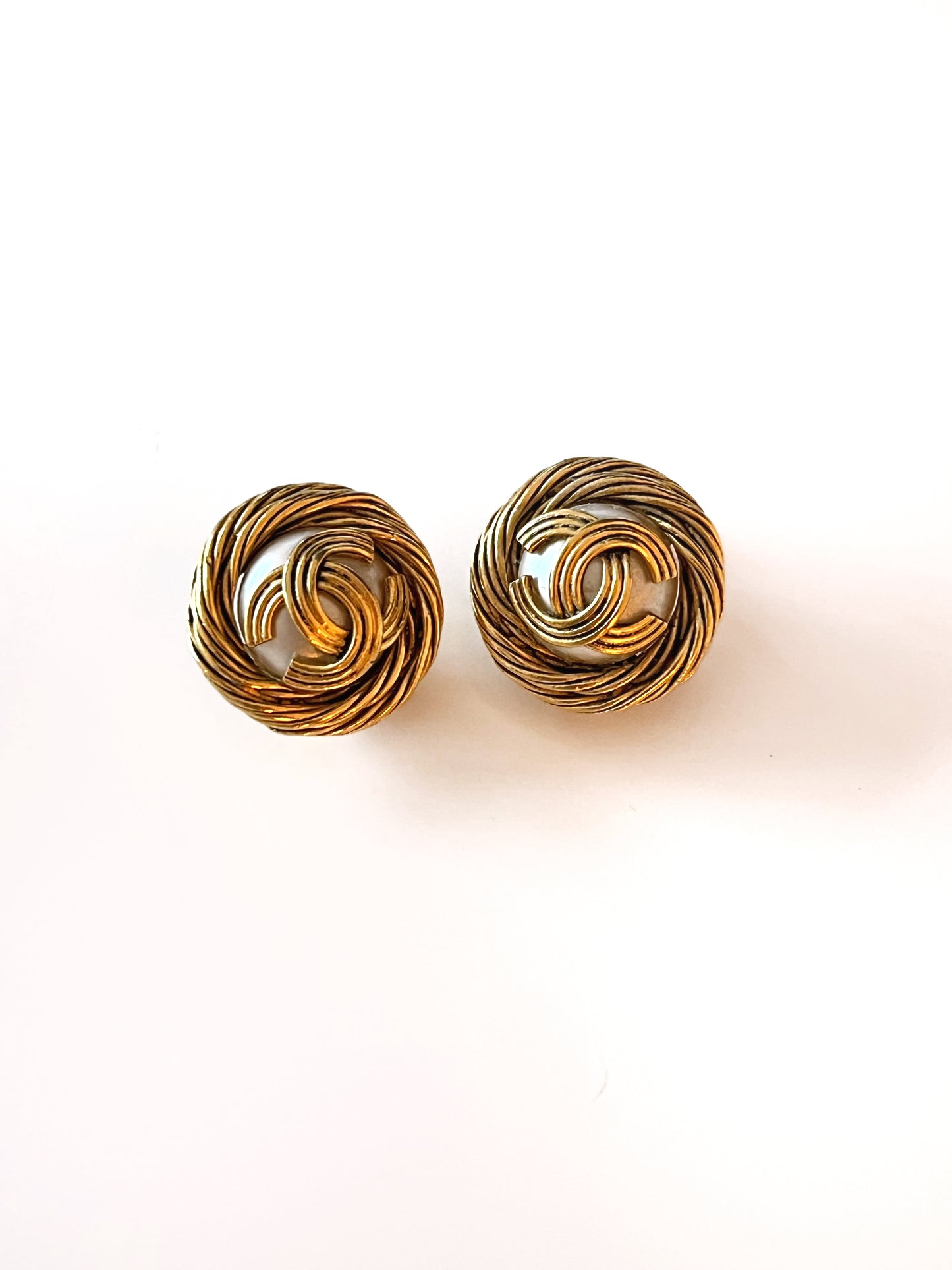 Vintage Chanel Clip-On Earrings (SOLD)
