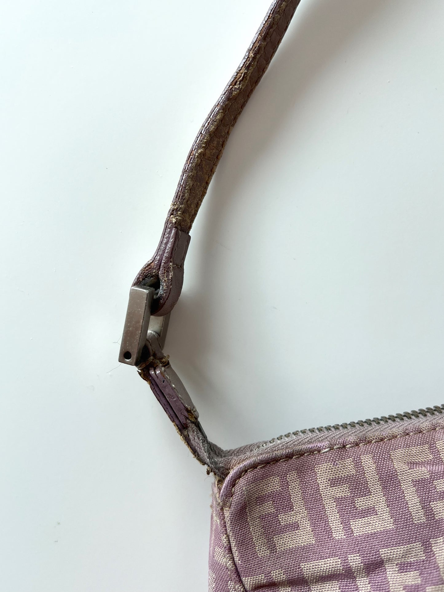 Pink Fendi Shoulder Bag