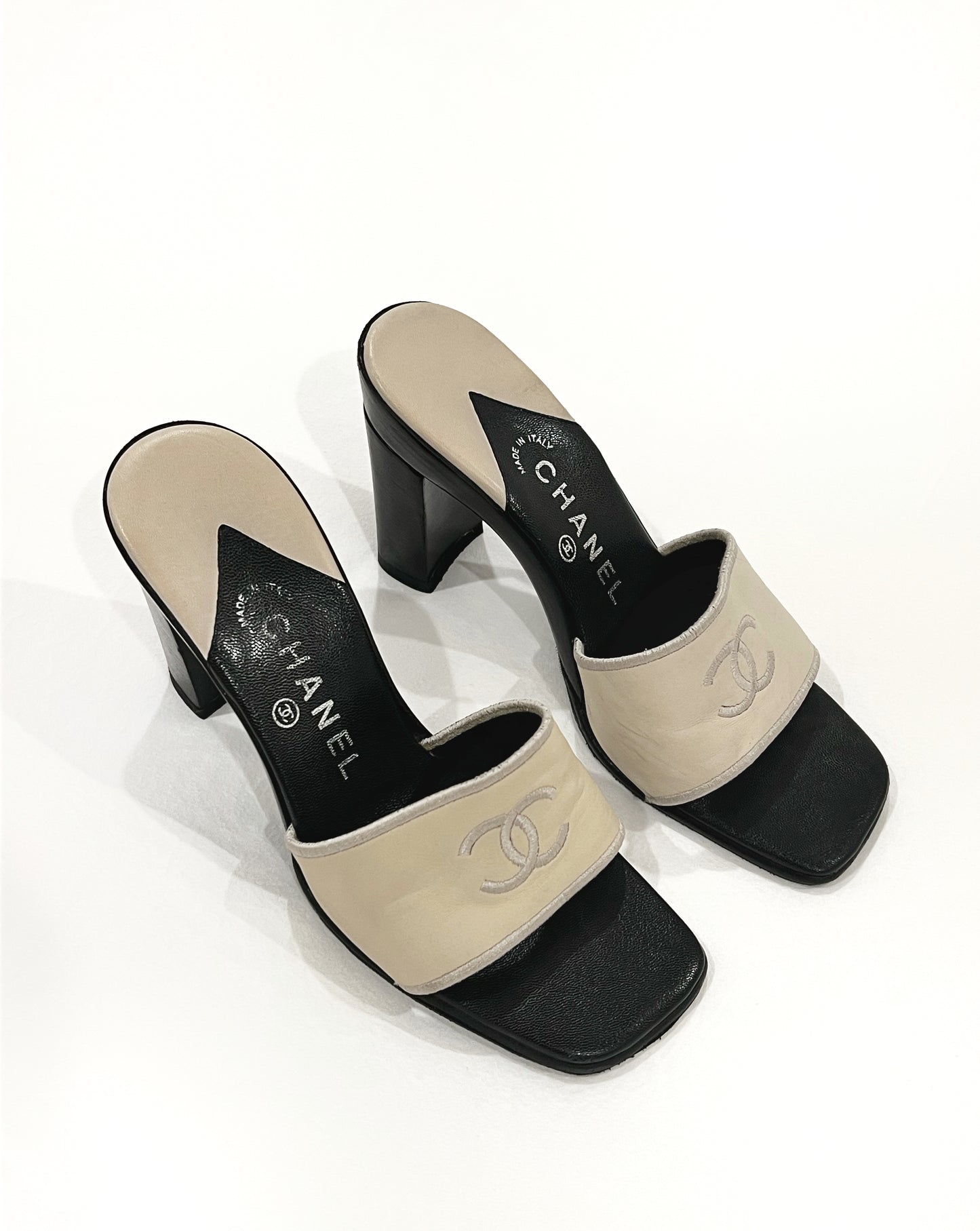 Chanel Logo Mules (37)