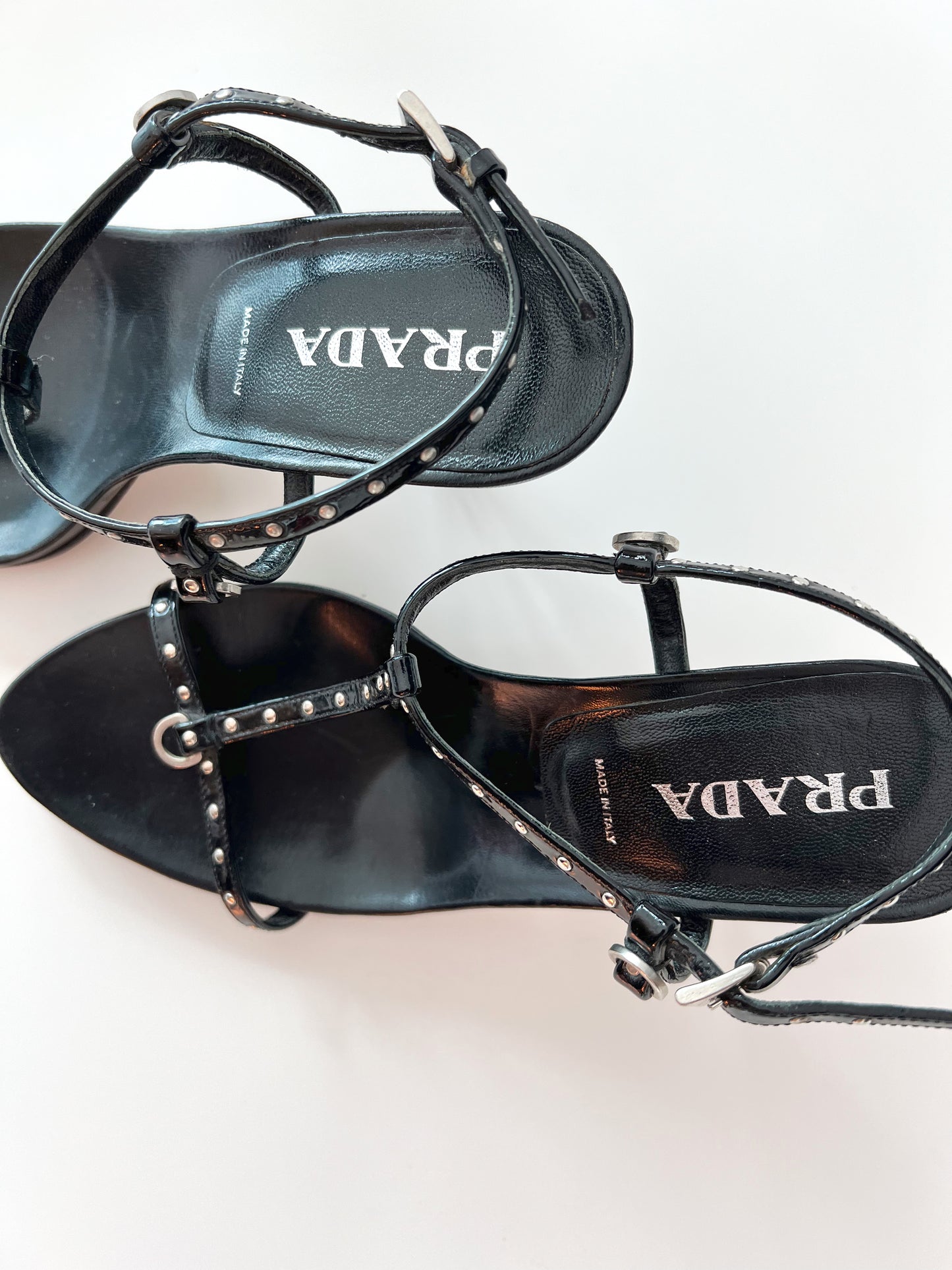 Strappy Prada Heels (Size 35)