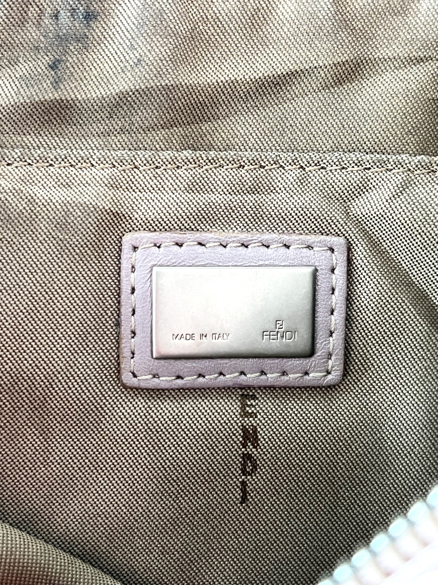 Pink Fendi Shoulder Bag