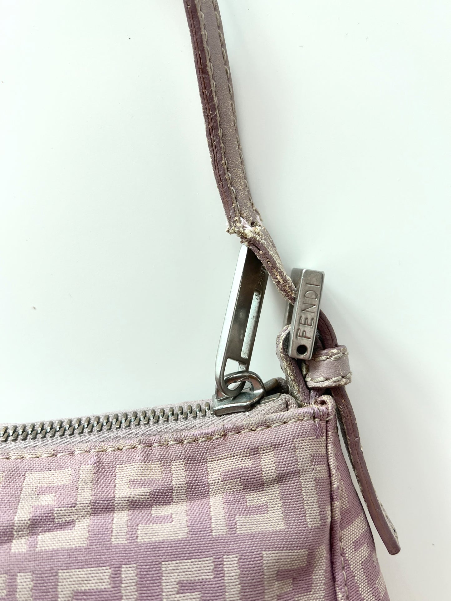 Pink Fendi Shoulder Bag