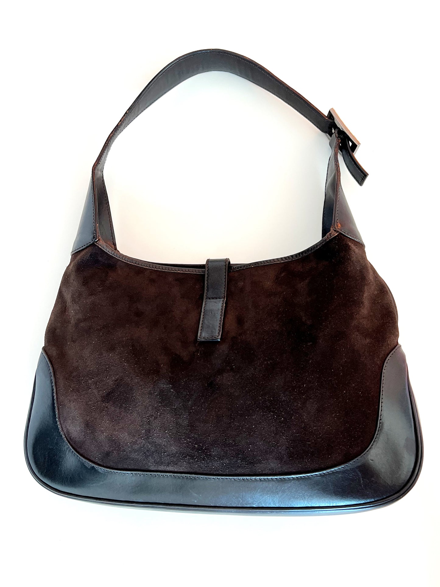 Chocolate Brown Suede Gucci Jackie (SOLD)