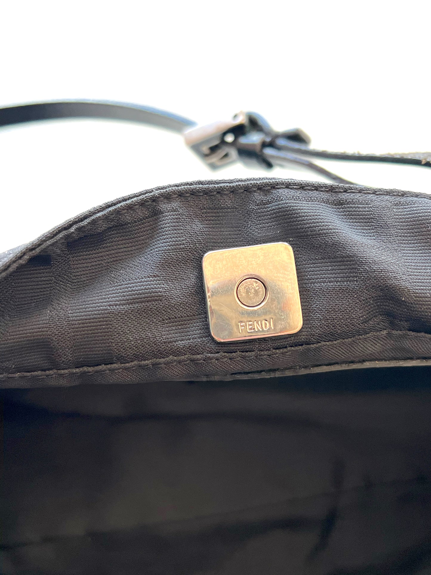 Fendi Zucca Shoulder Tote