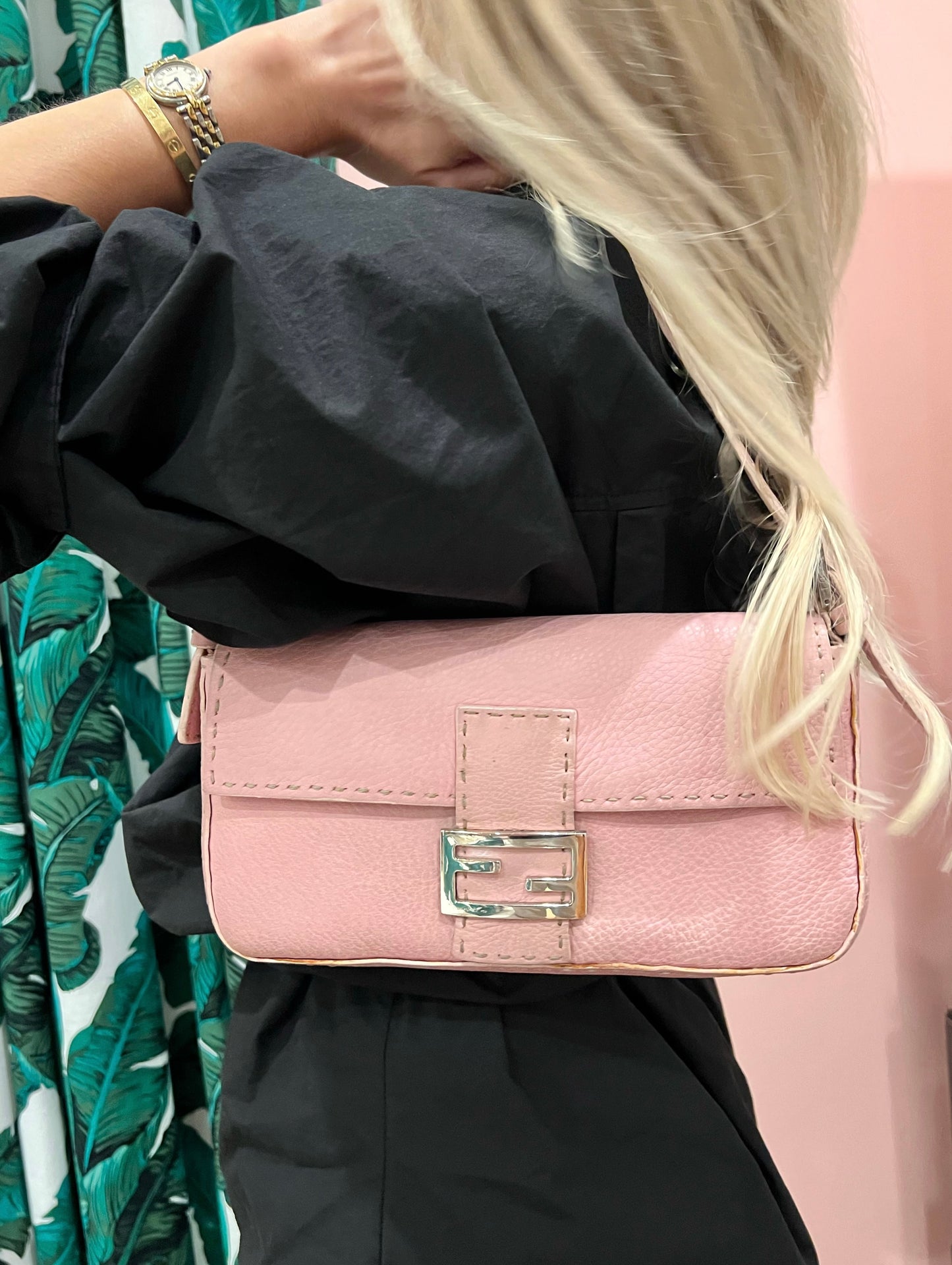 Bubblegum Pink Fendi Baguette (SOLD)