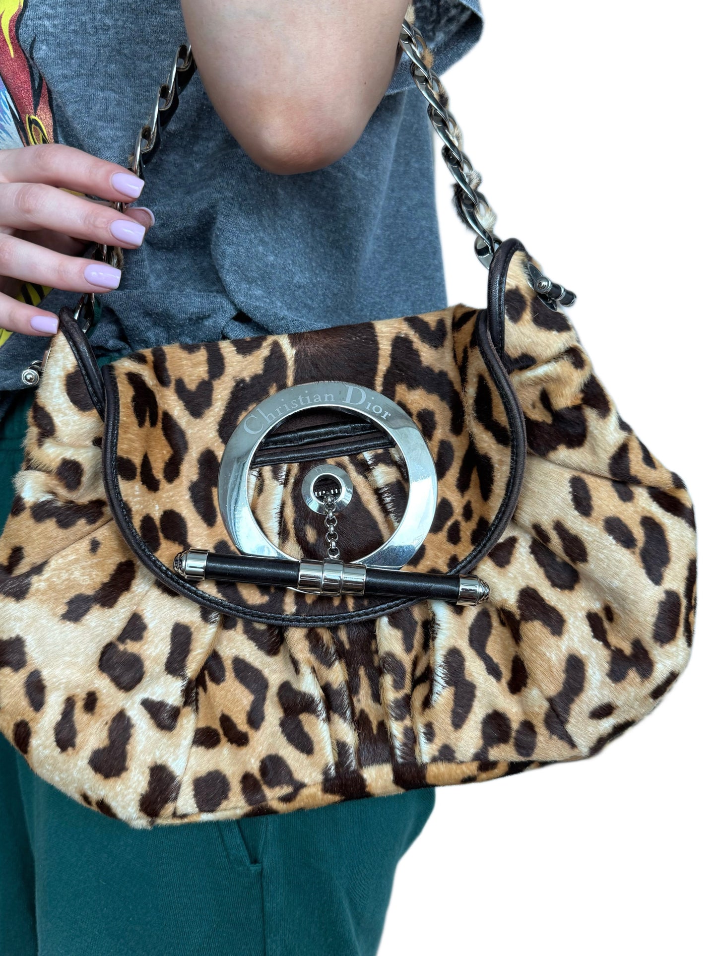 Christian Dior by Galliano Pony Hair Bag