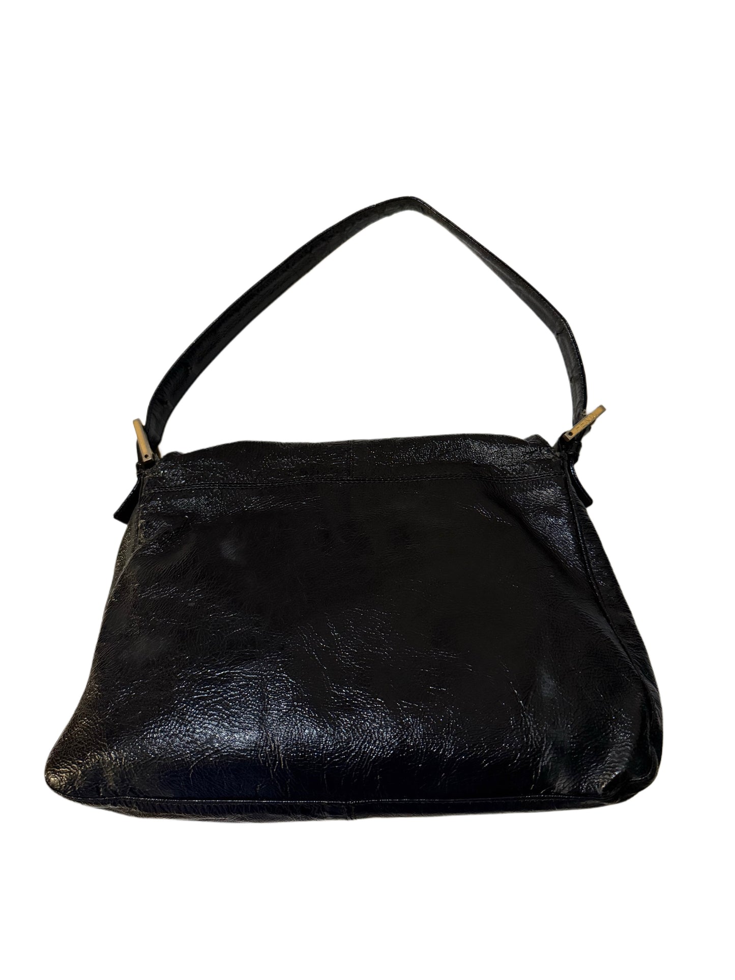 Black Fendi Mama Baguette