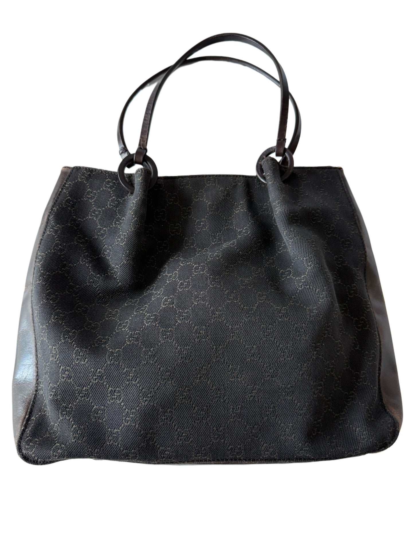 Chocolate Brown Gucci Tote