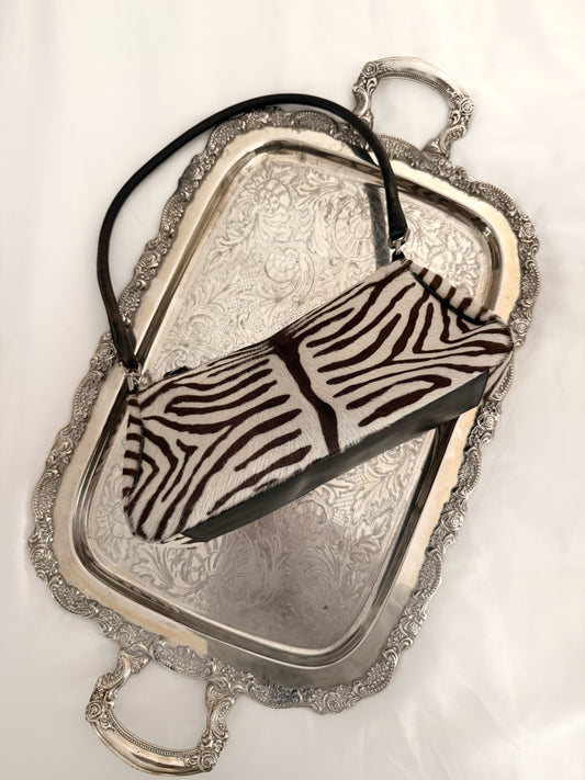 Zebra Prada Shoulder Bag