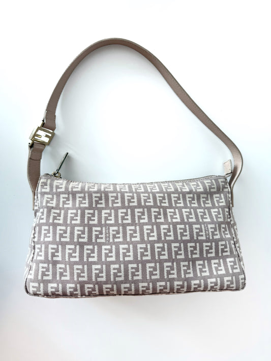 Mauve Fendi Logo Bag