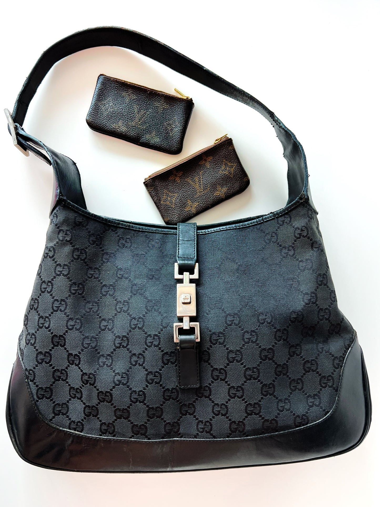 Black Gucci Monogram Jackie (SOLD)