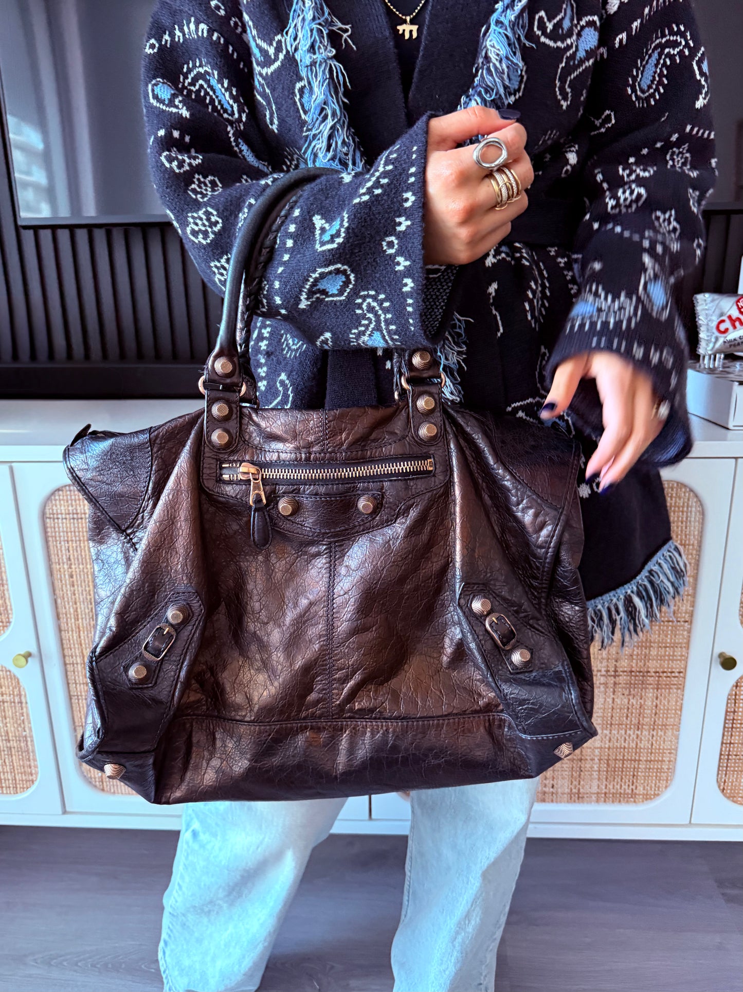 Balenciaga Giant Motocross Bag