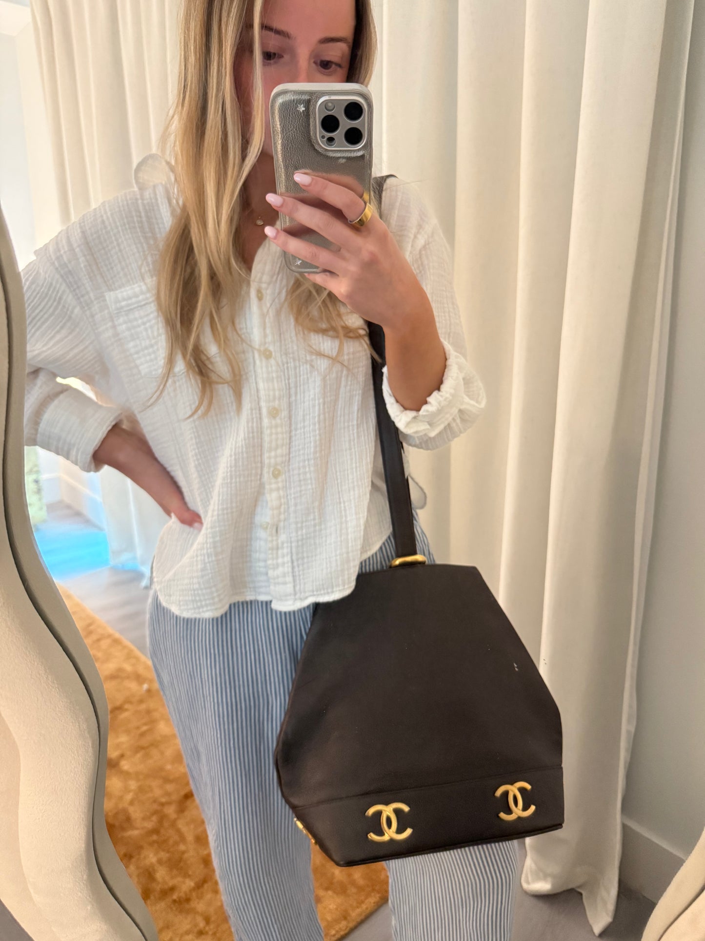 Chanel Boho Bucket Back