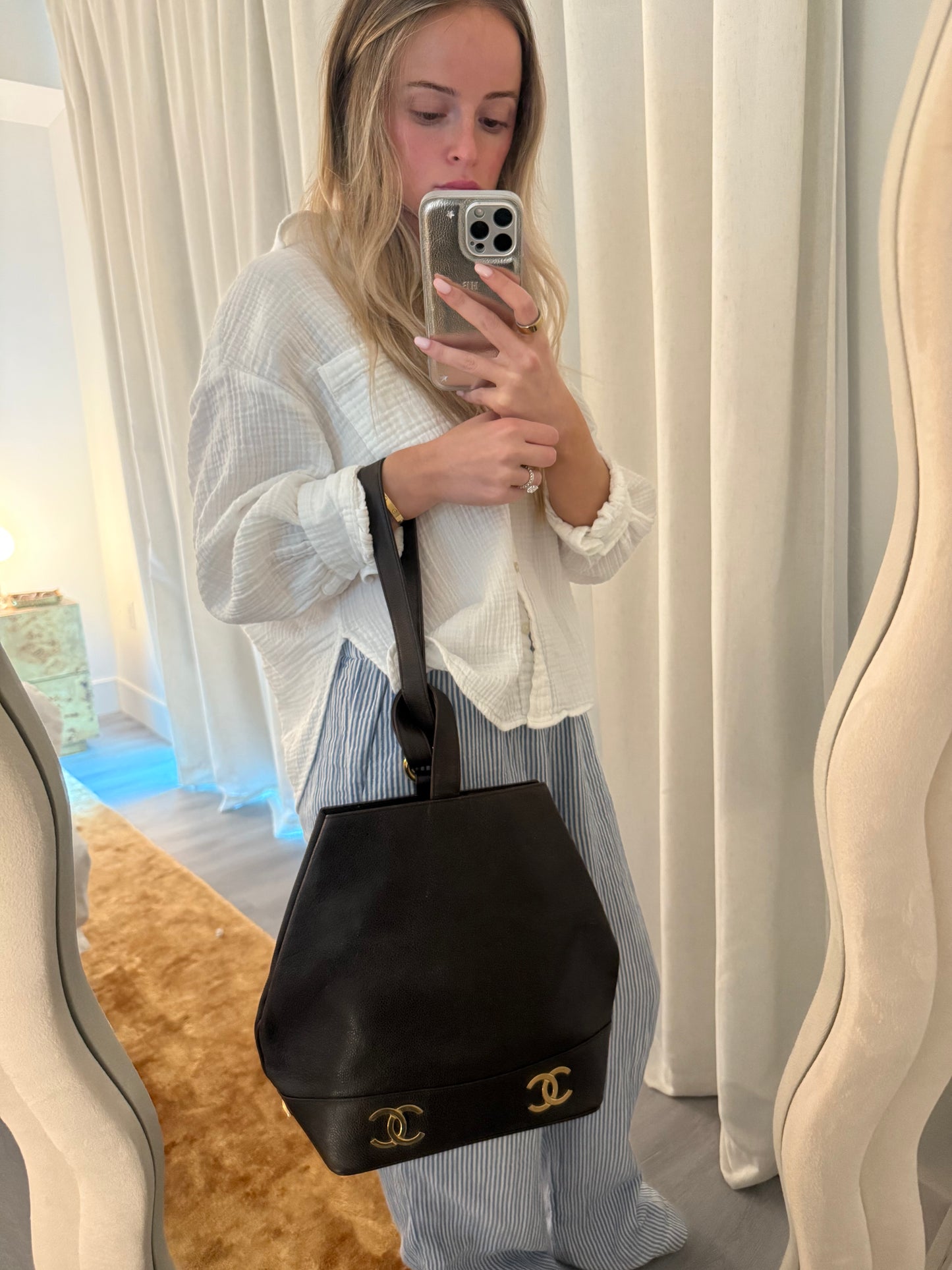 Chanel Boho Bucket Back