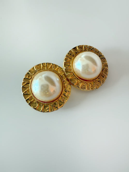 Chanel Clip-On Earrings
