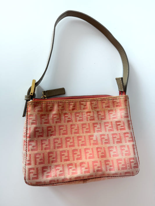 Orange Fendi Monogram Bag